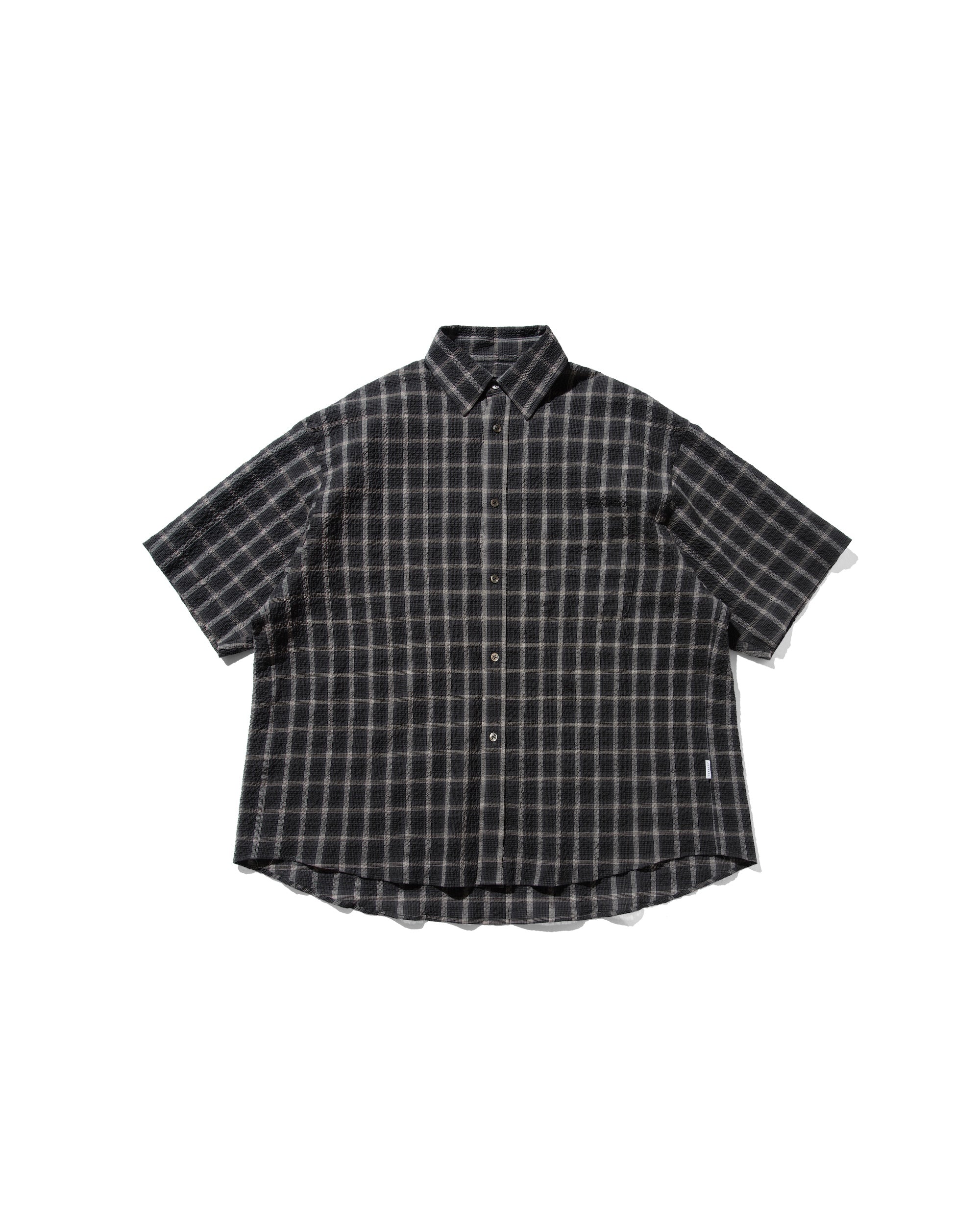 【6.25 WED 20:00- IN STOCK】PLAID SUCKER CLASSIC CITY S/S SHIRT (BLACK)