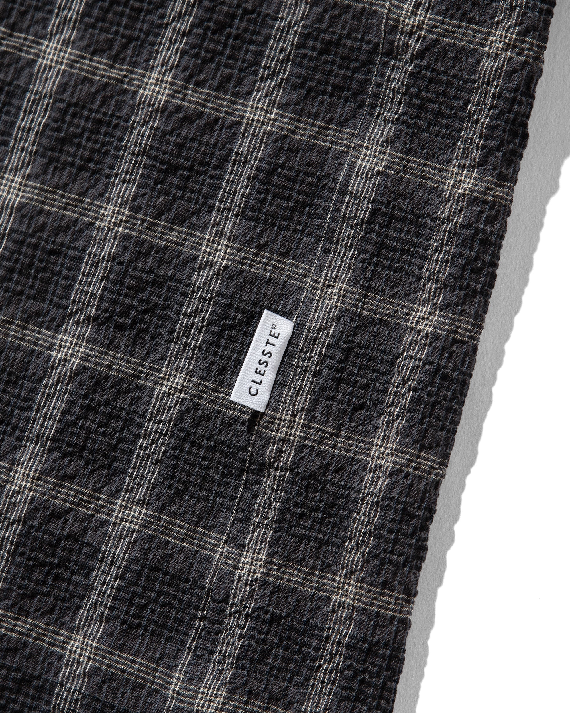 【6.25 WED 20:00- IN STOCK】PLAID SUCKER CLASSIC CITY S/S SHIRT (BLACK)