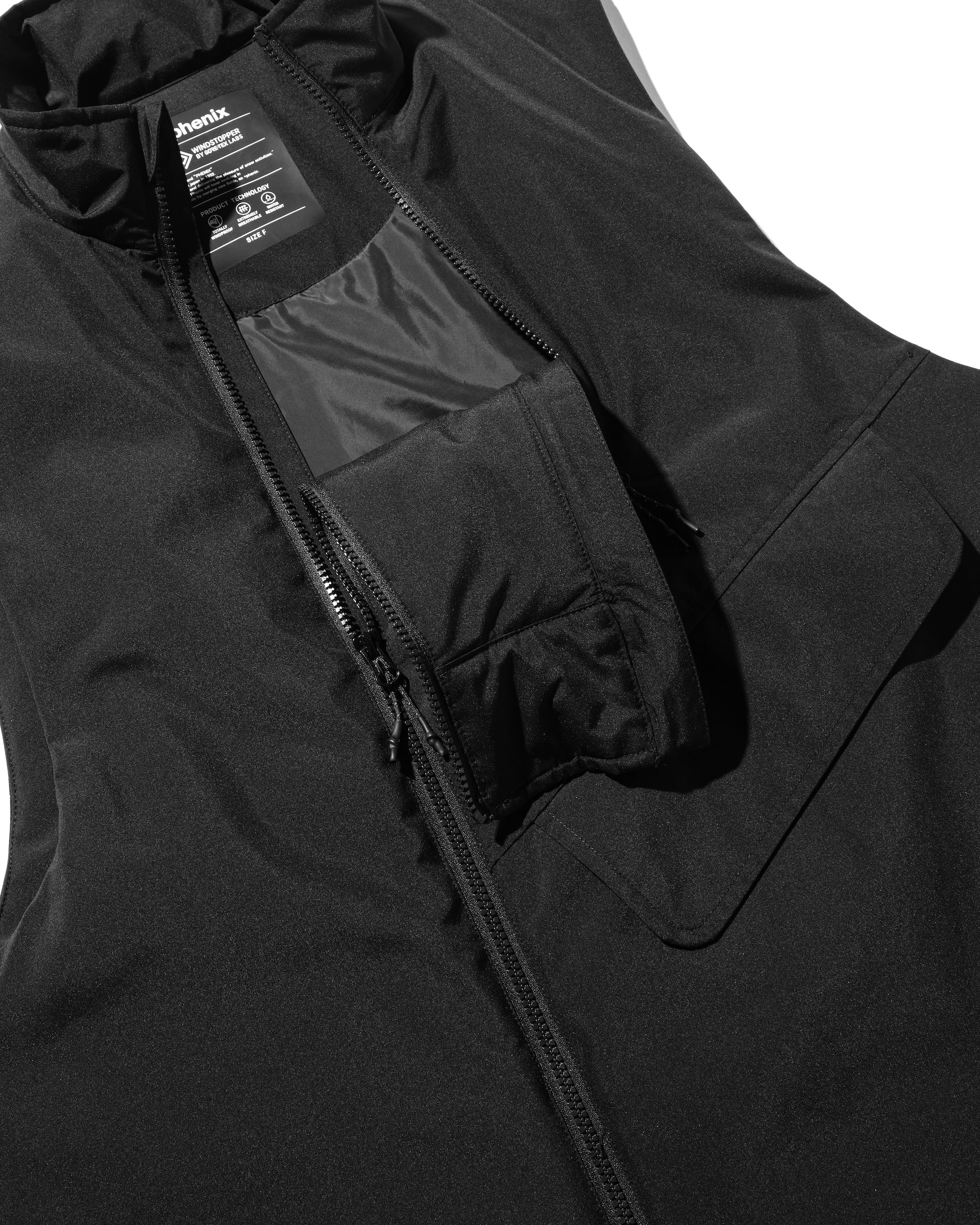 【12.7 SAT 20:00- IN STOCK】+phenix WINDSTOPPER® by GORE-TEX LABS PUFFER VEST