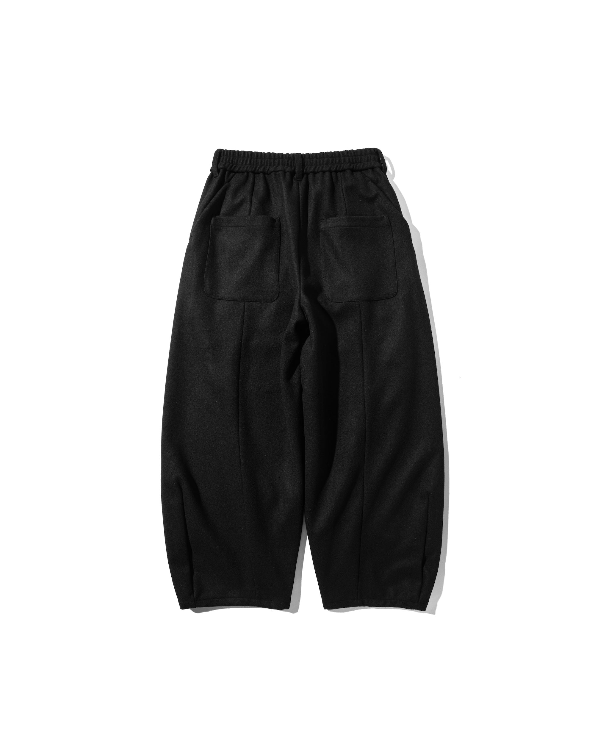 【12.18 WED 20:00- IN STOCK】WOOL MELTON MASSIVE TWISTED PANTS