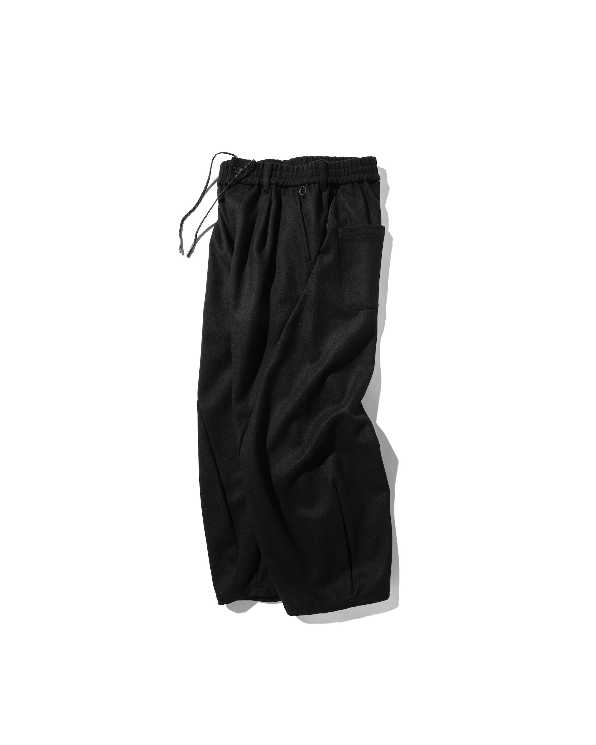 clesste wool melton massive pants