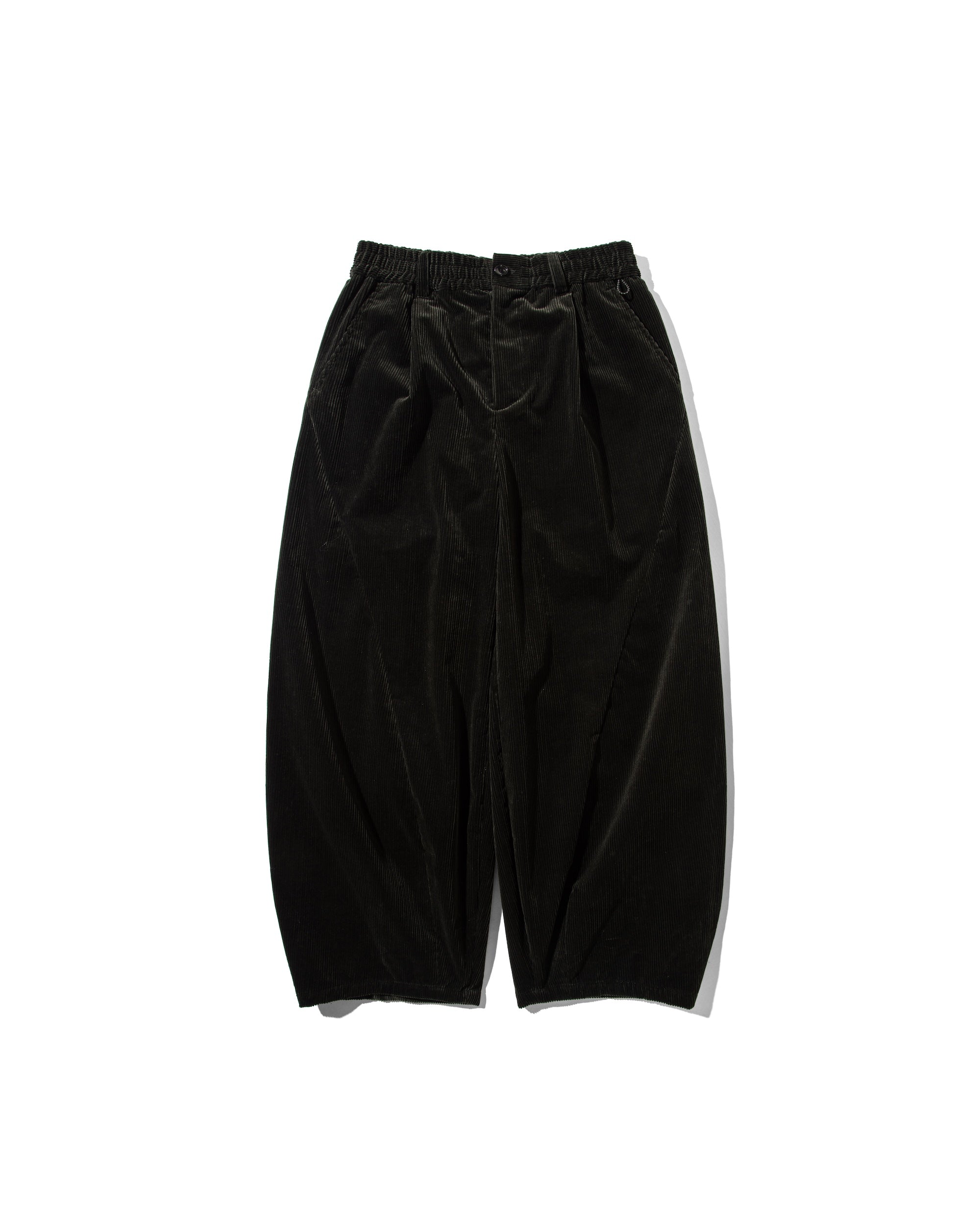 WOOL CORDUROY MASSIVE TWISTED PANTS