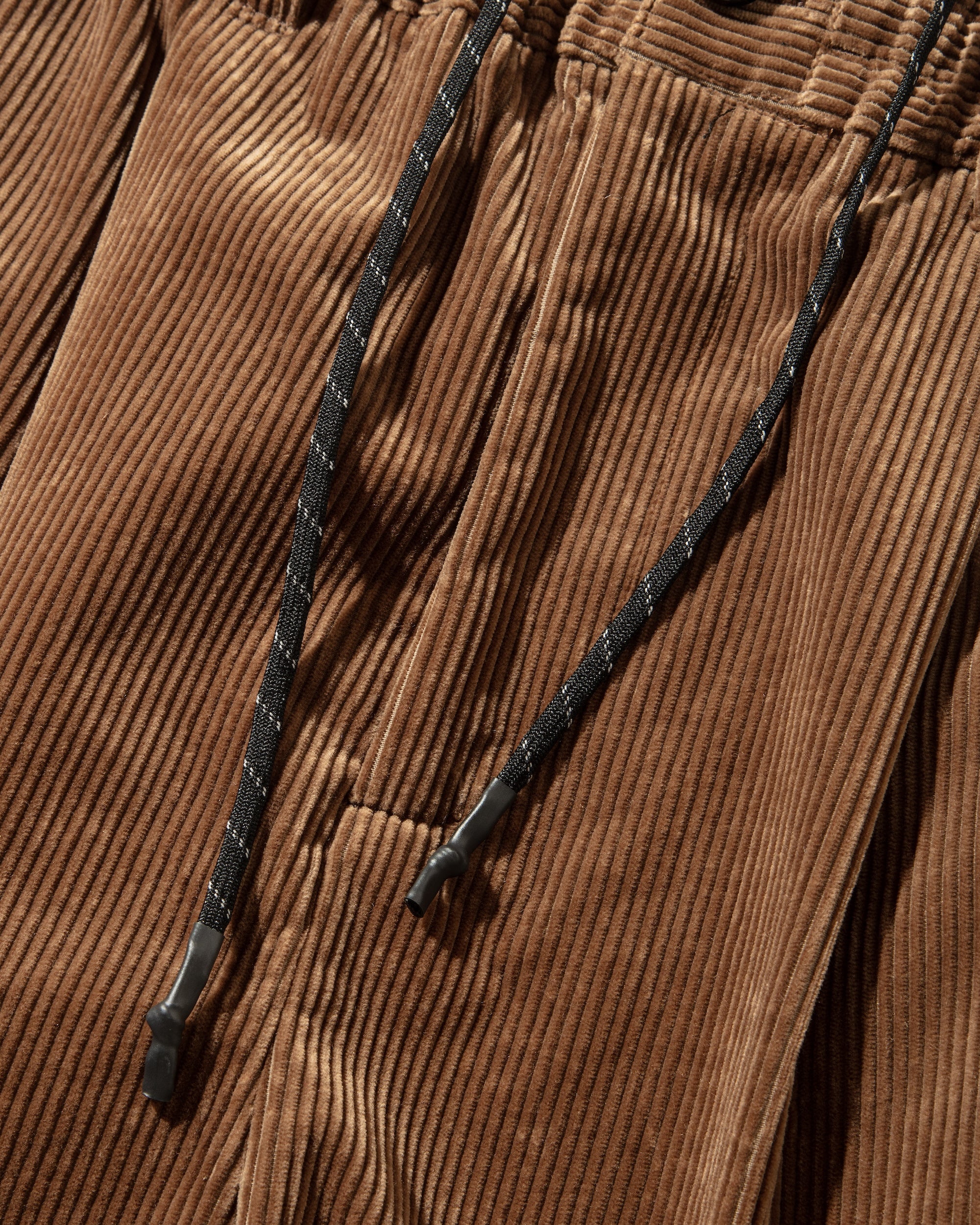 WOOL CORDUROY MASSIVE TWISTED PANTS