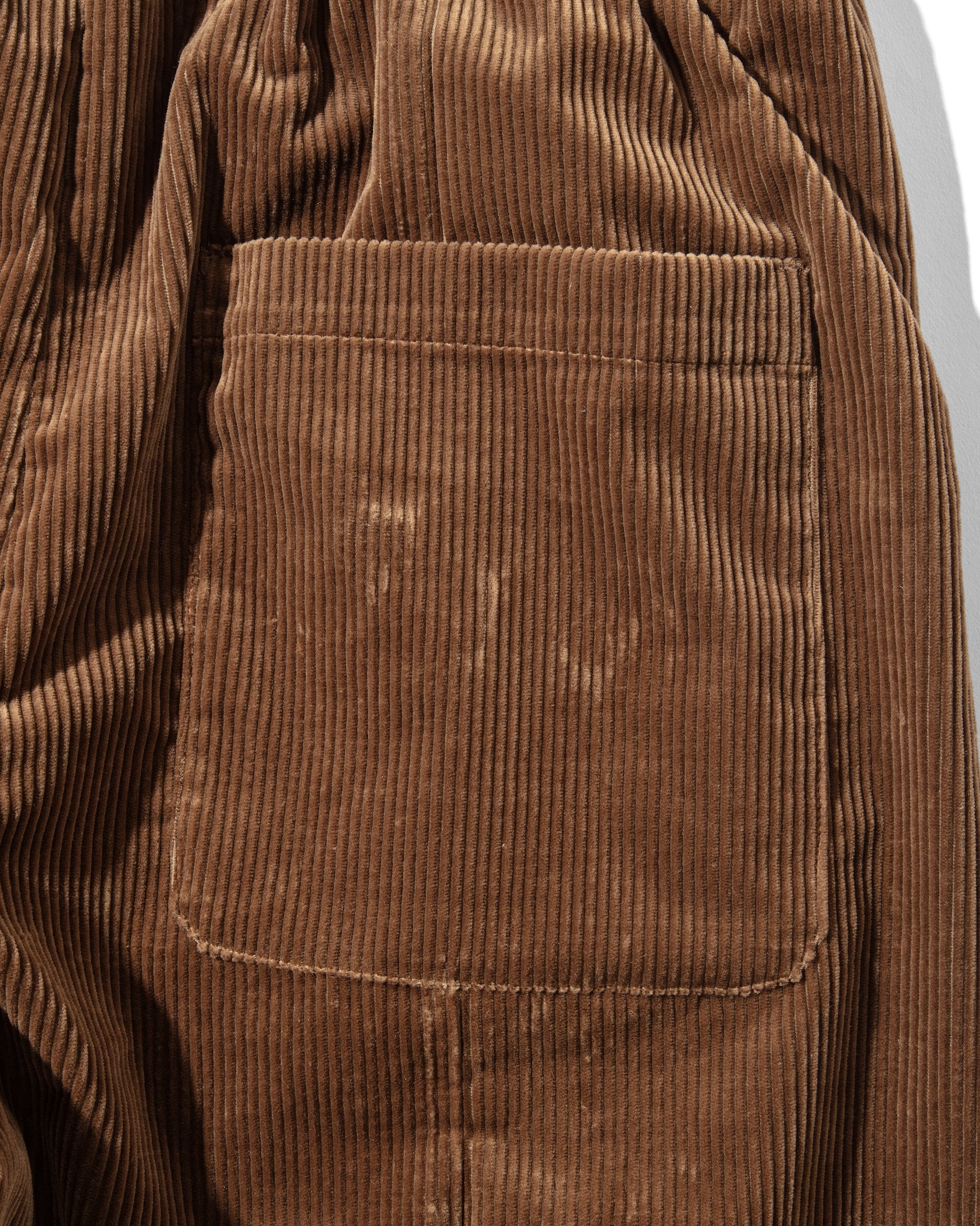 WOOL CORDUROY MASSIVE TWISTED PANTS