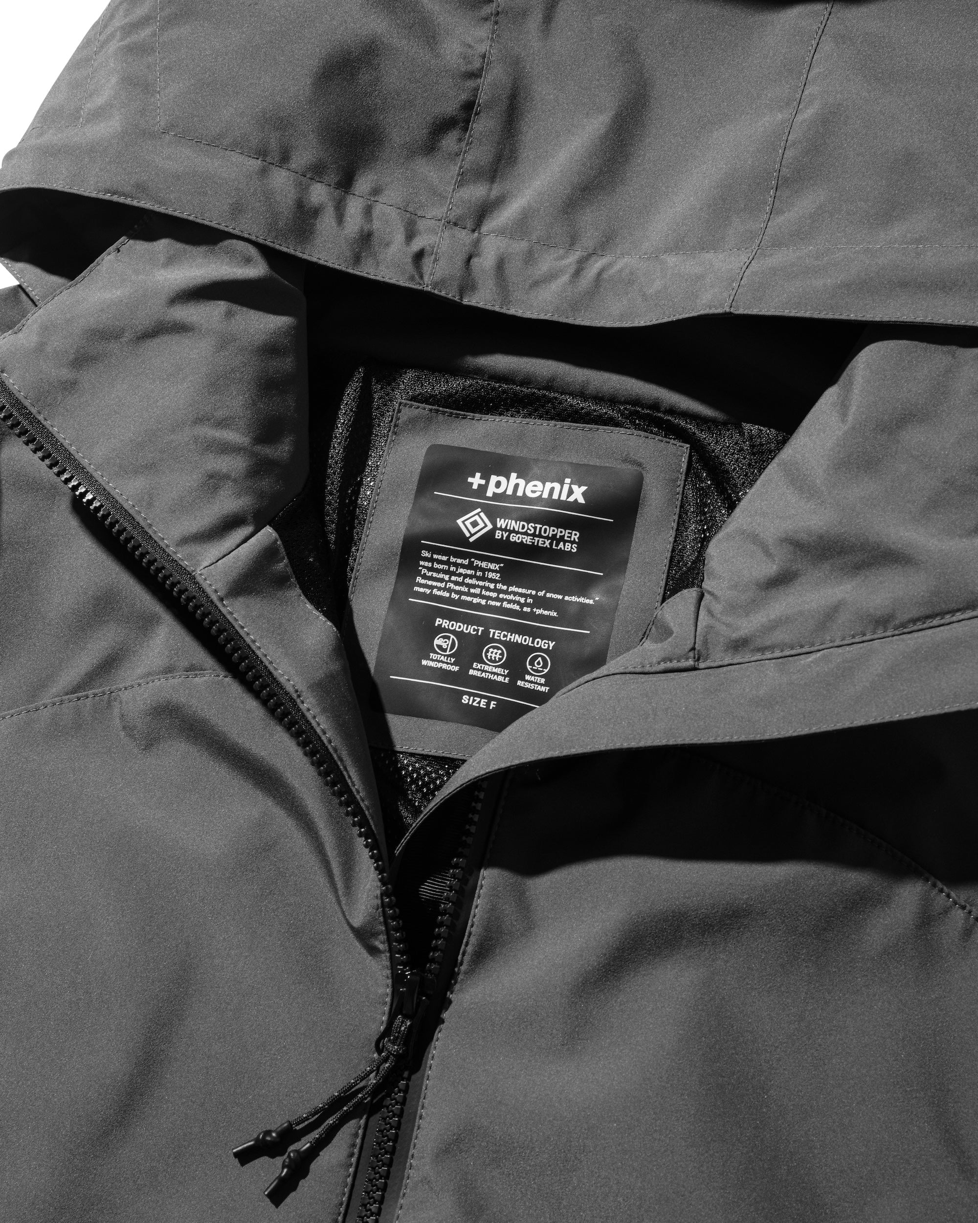 【2.8 SAT 20:00- IN STOCK】+phenix WINDSTOPPER® by GORE-TEX LABS CITY MILITARY JACKET (GRAPHAITE GRAY)