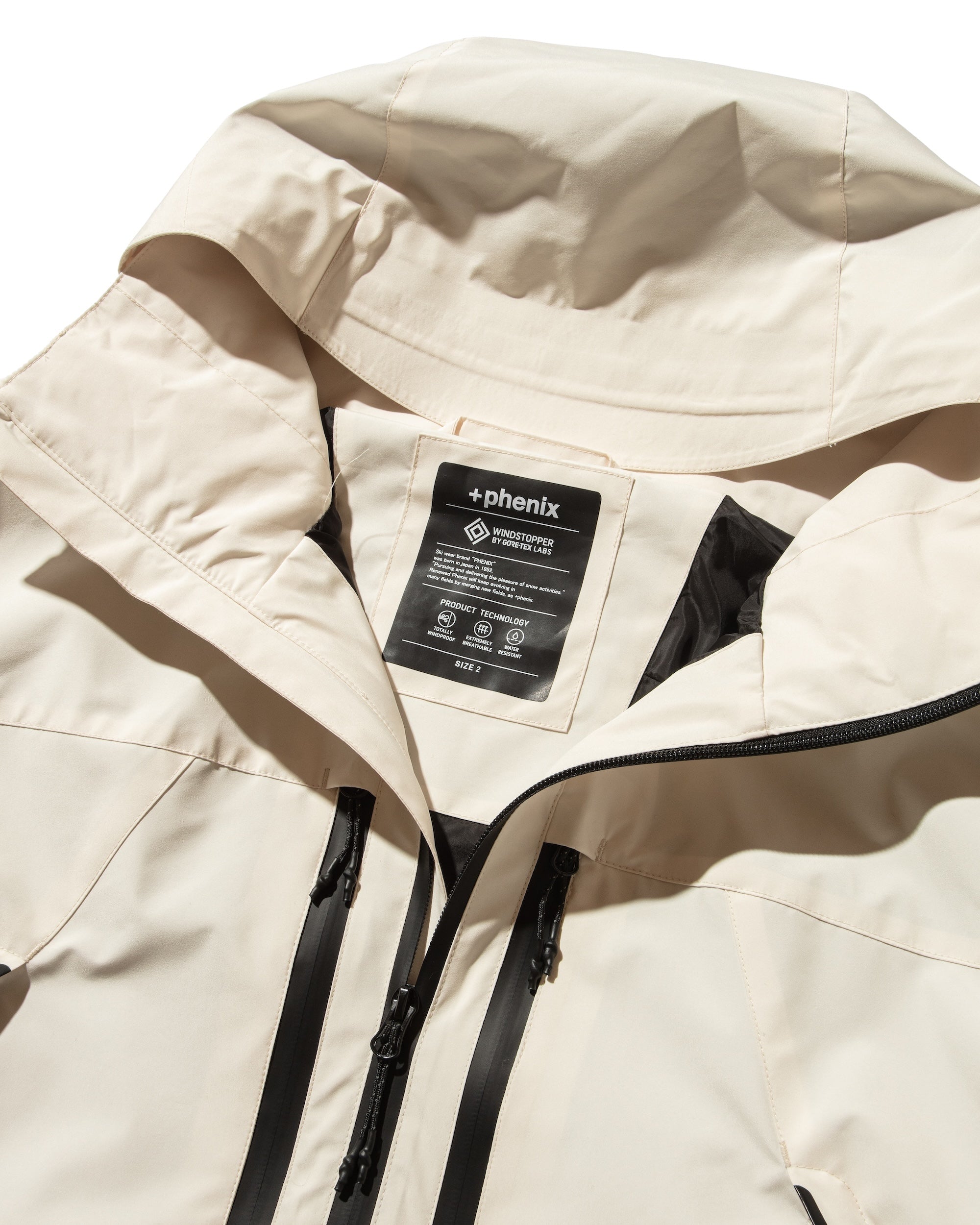 +phenix WINDSTOPPER® by GORE-TEX LABS CITY MOUNTAIN PARKA (PURE IVORY)