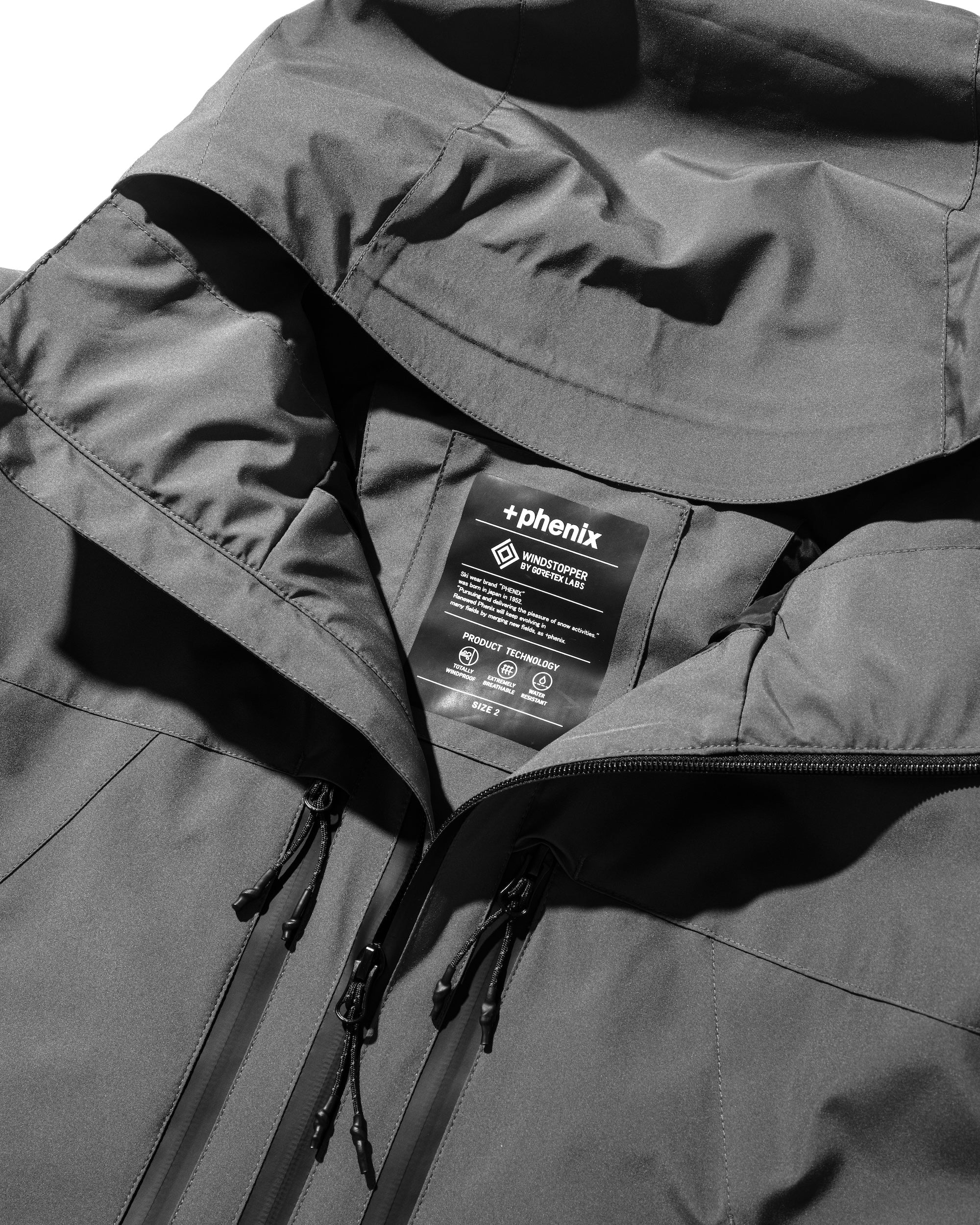 +phenix WINDSTOPPER® by GORE-TEX LABS CITY MOUNTAIN PARKA (GRAPHAITE GRAY)