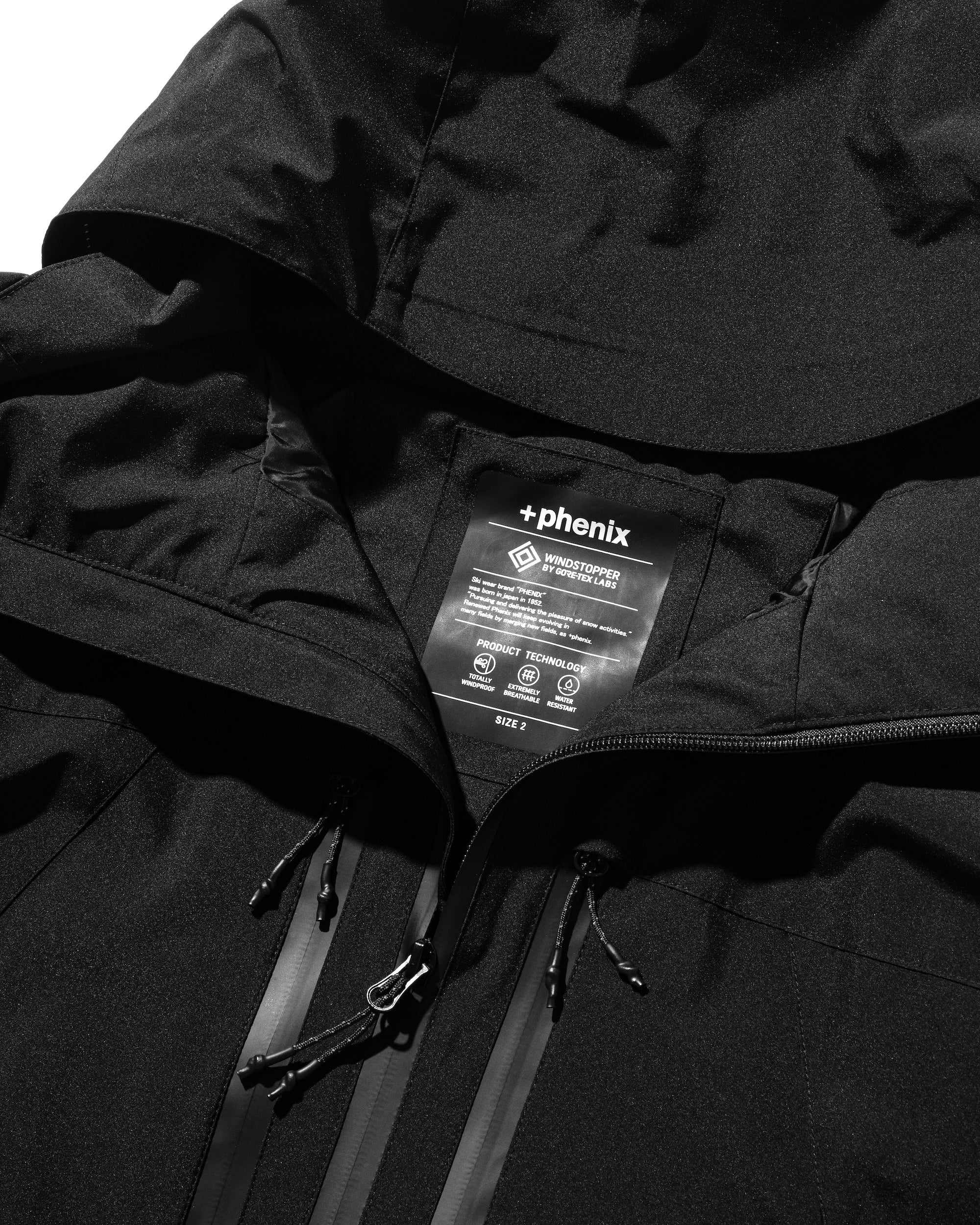 +phenix WINDSTOPPER® by GORE-TEX LABS CITY MOUNTAIN PARKA (BLACK)