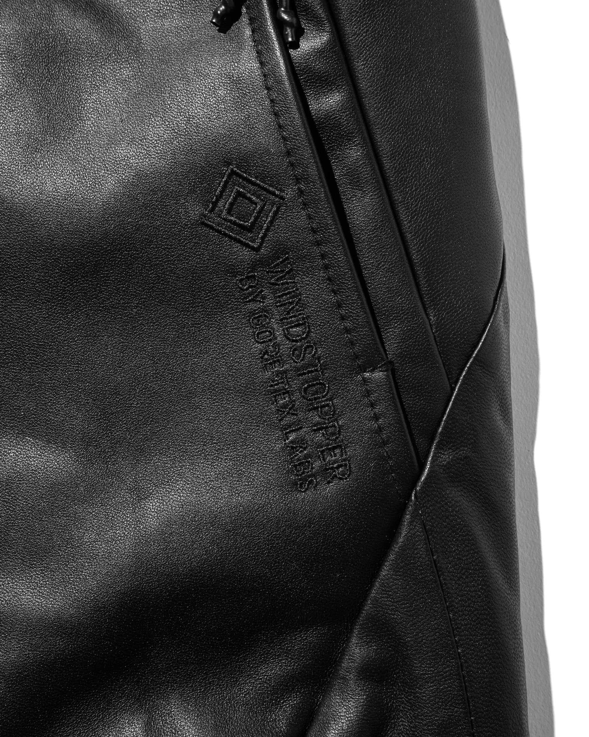 【2.5 WED 20:00- IN STOCK】+phenix WINDSTOPPER® by GORE-TEX LABS LEATHER MASSIVE TWISTED PANTS