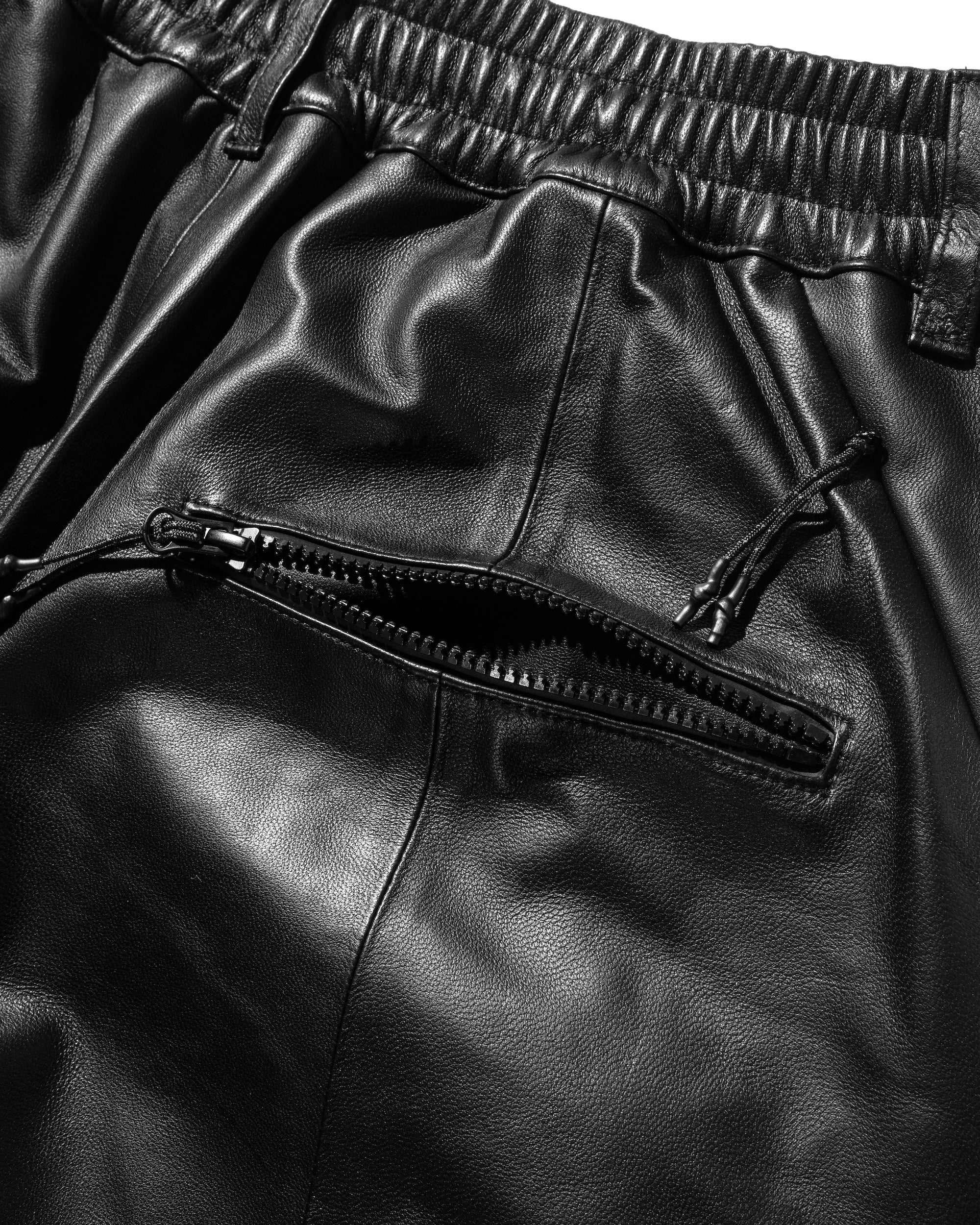 【2.5 WED 20:00- IN STOCK】+phenix WINDSTOPPER® by GORE-TEX LABS LEATHER MASSIVE TWISTED PANTS