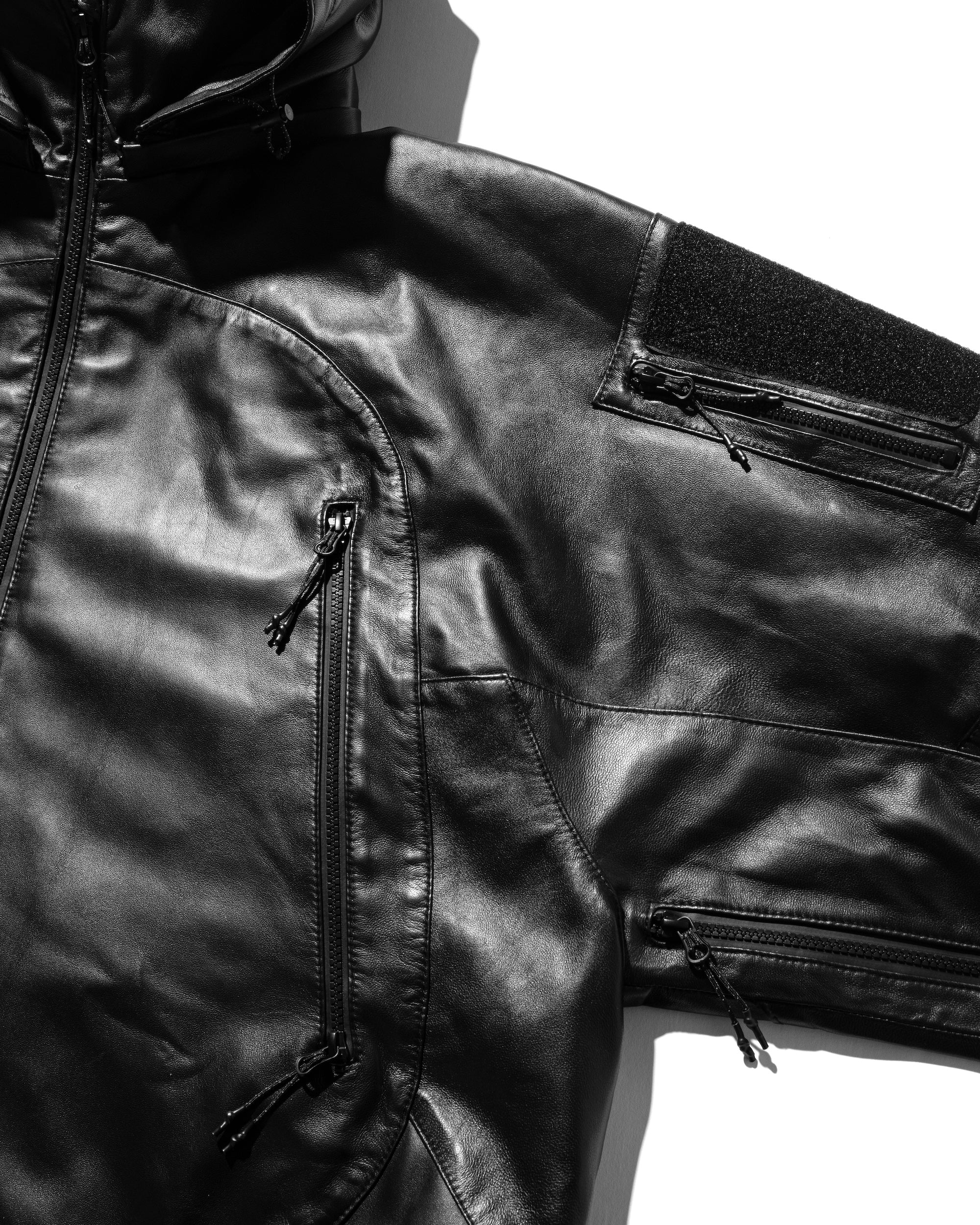 【2.19 WED 20:00- IN STOCK】+phenix WINDSTOPPER® by GORE-TEX LABS LEATHER CITY MILITARY JACKET