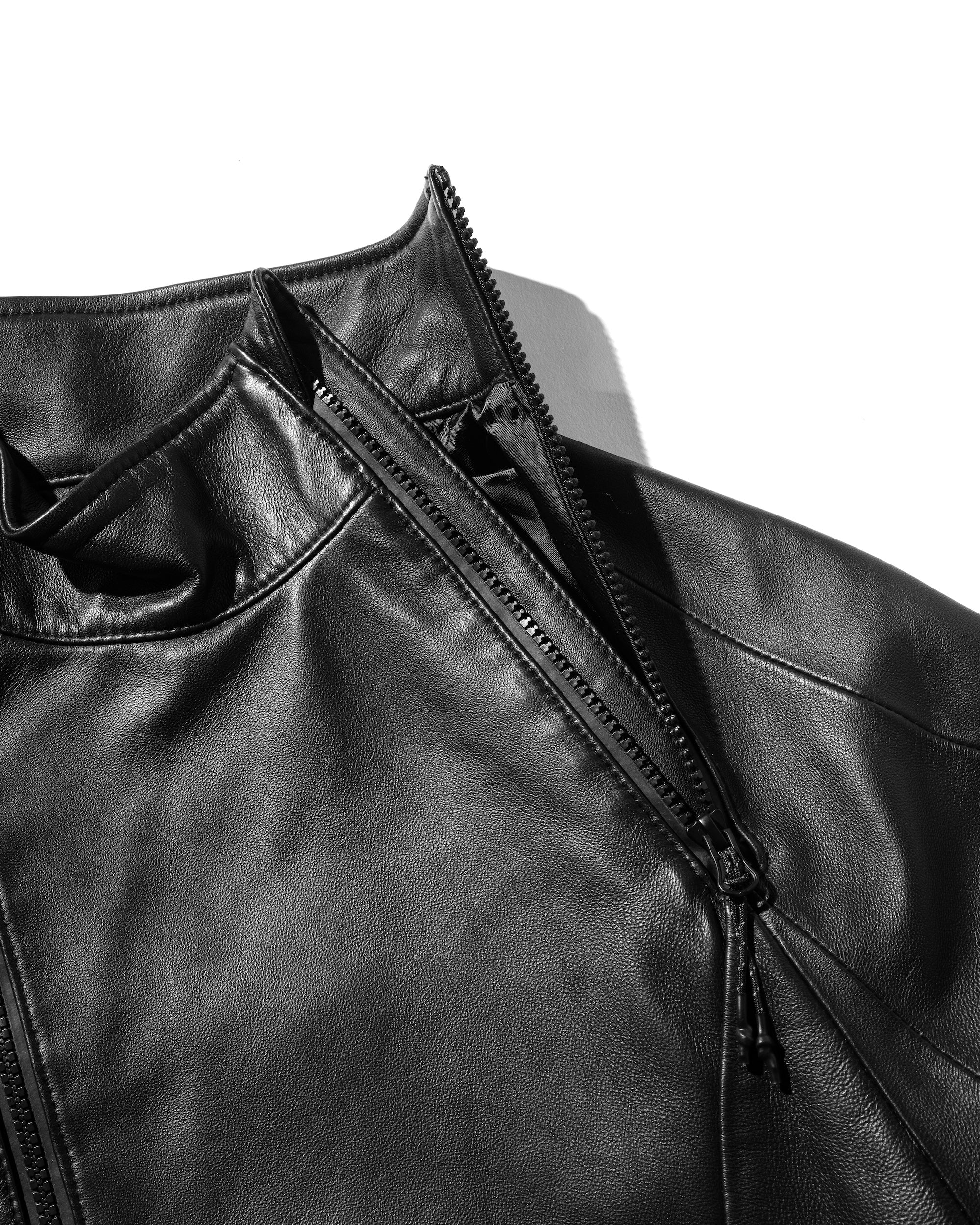 【2.5 WED 20:00- IN STOCK】+phenix WINDSTOPPER® by GORE-TEX LABS LEATHER CITY SIDEWINDER JACKET