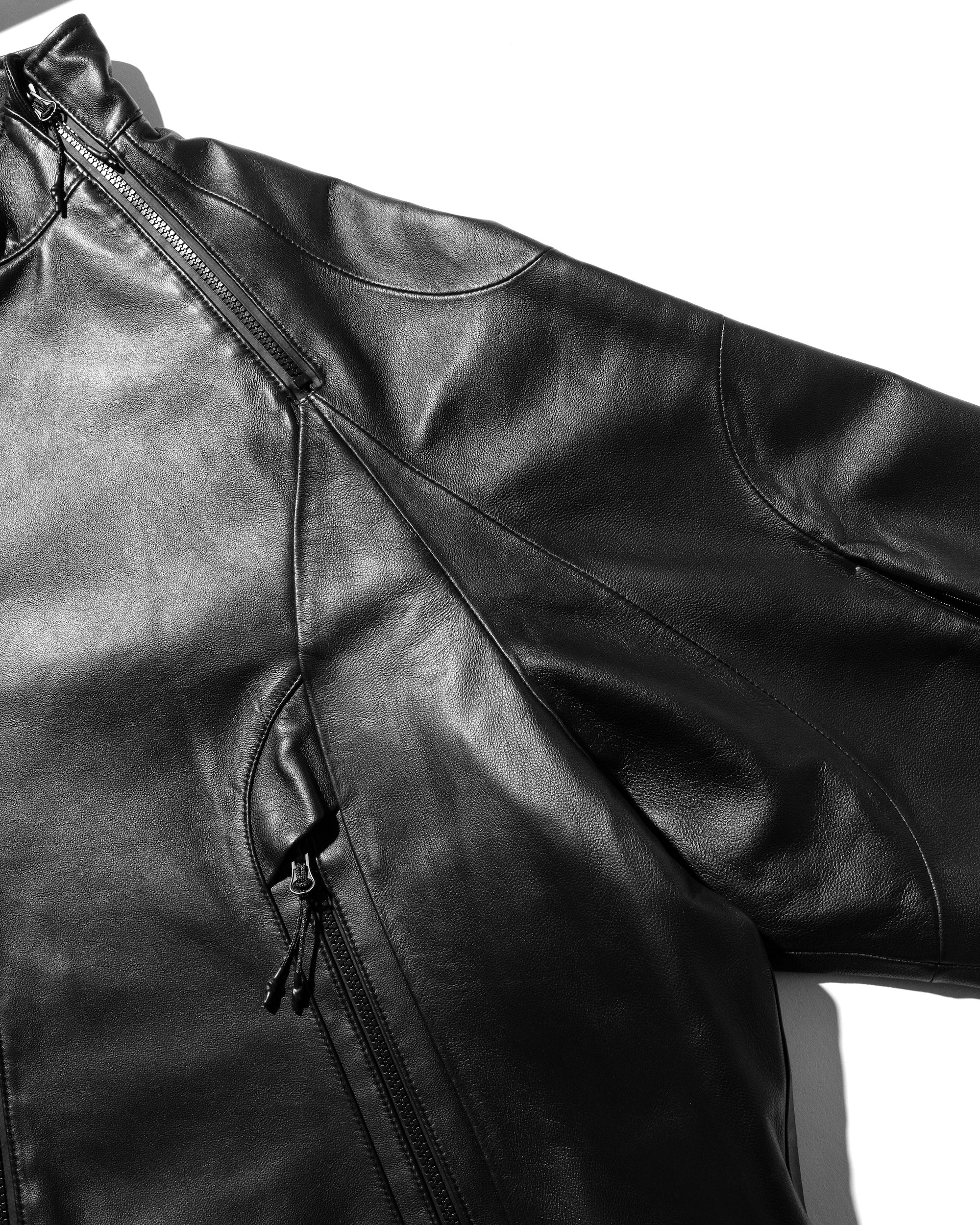 【2.5 WED 20:00- IN STOCK】+phenix WINDSTOPPER® by GORE-TEX LABS LEATHER CITY SIDEWINDER JACKET