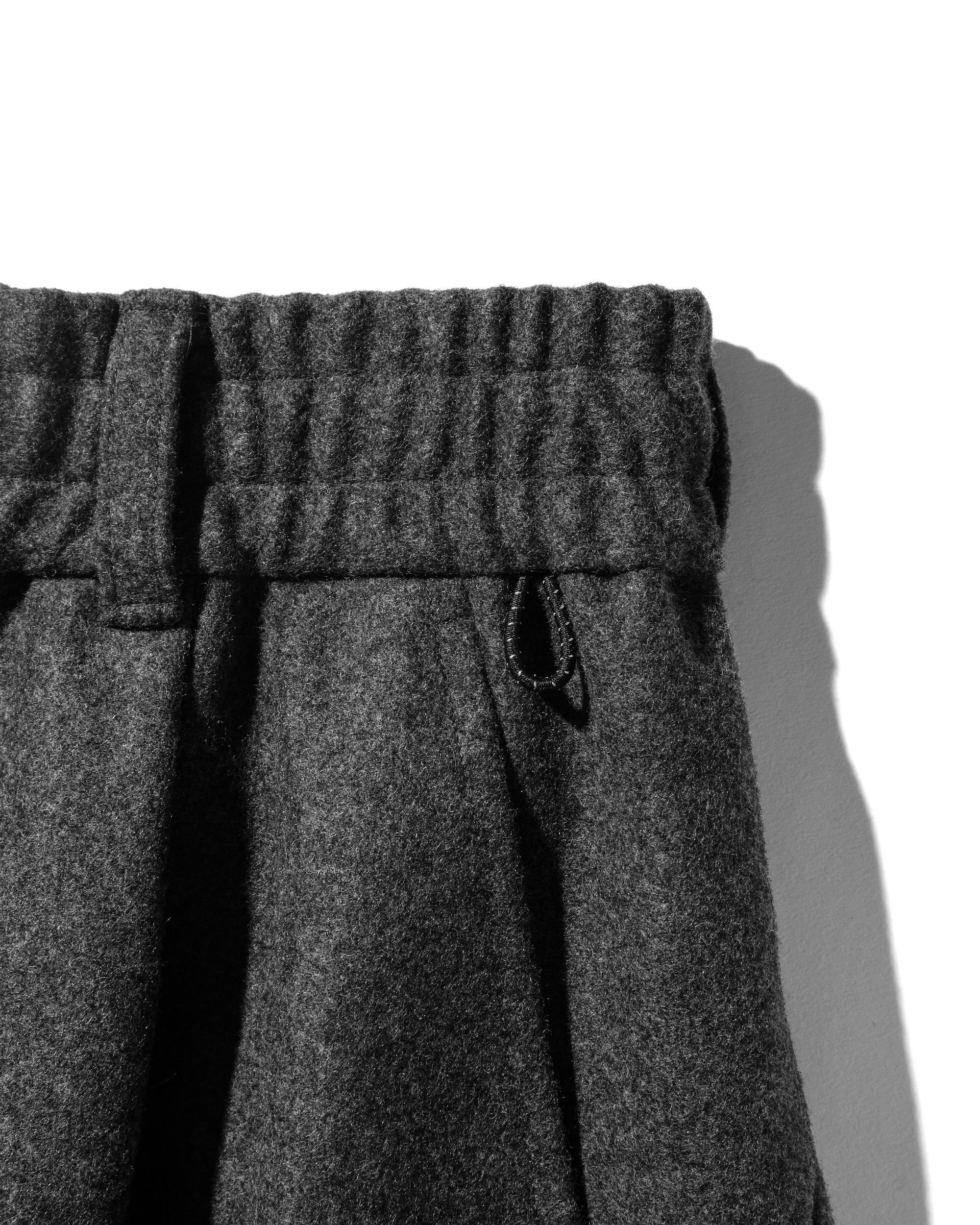 【12.18 WED 20:00- IN STOCK】WOOL MELTON MASSIVE TWISTED PANTS