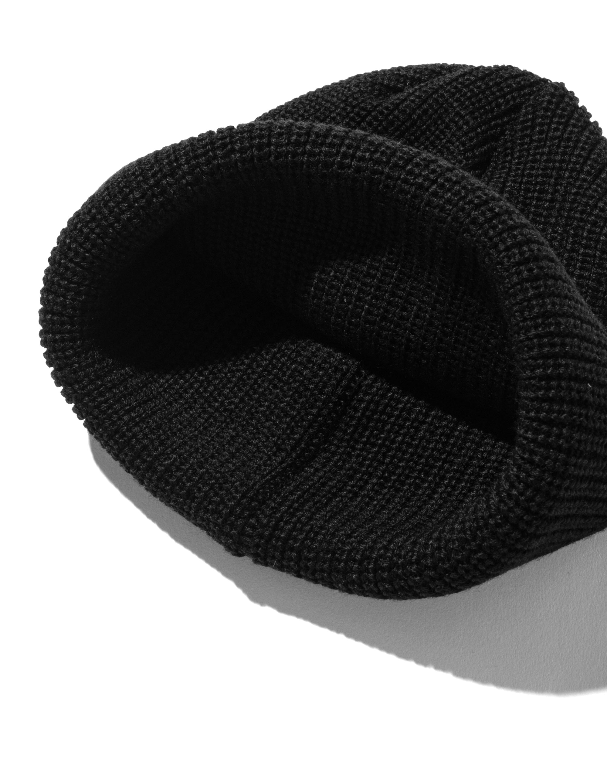 【12.21 SAT 20:00- IN STOCK】“C” KNIT CAP 002 (BLACK)