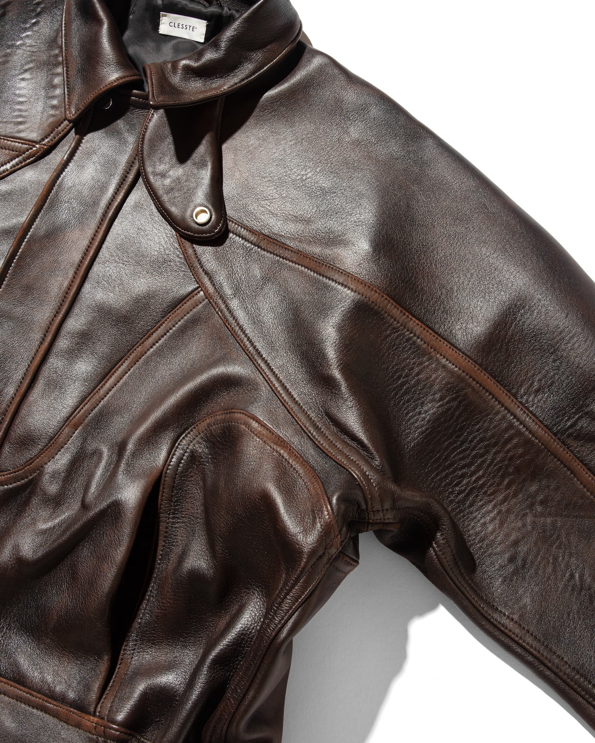 【1.4 SAT 20:00- IN STOCK】 VINTAGE LEATHER FUTURE JACKET