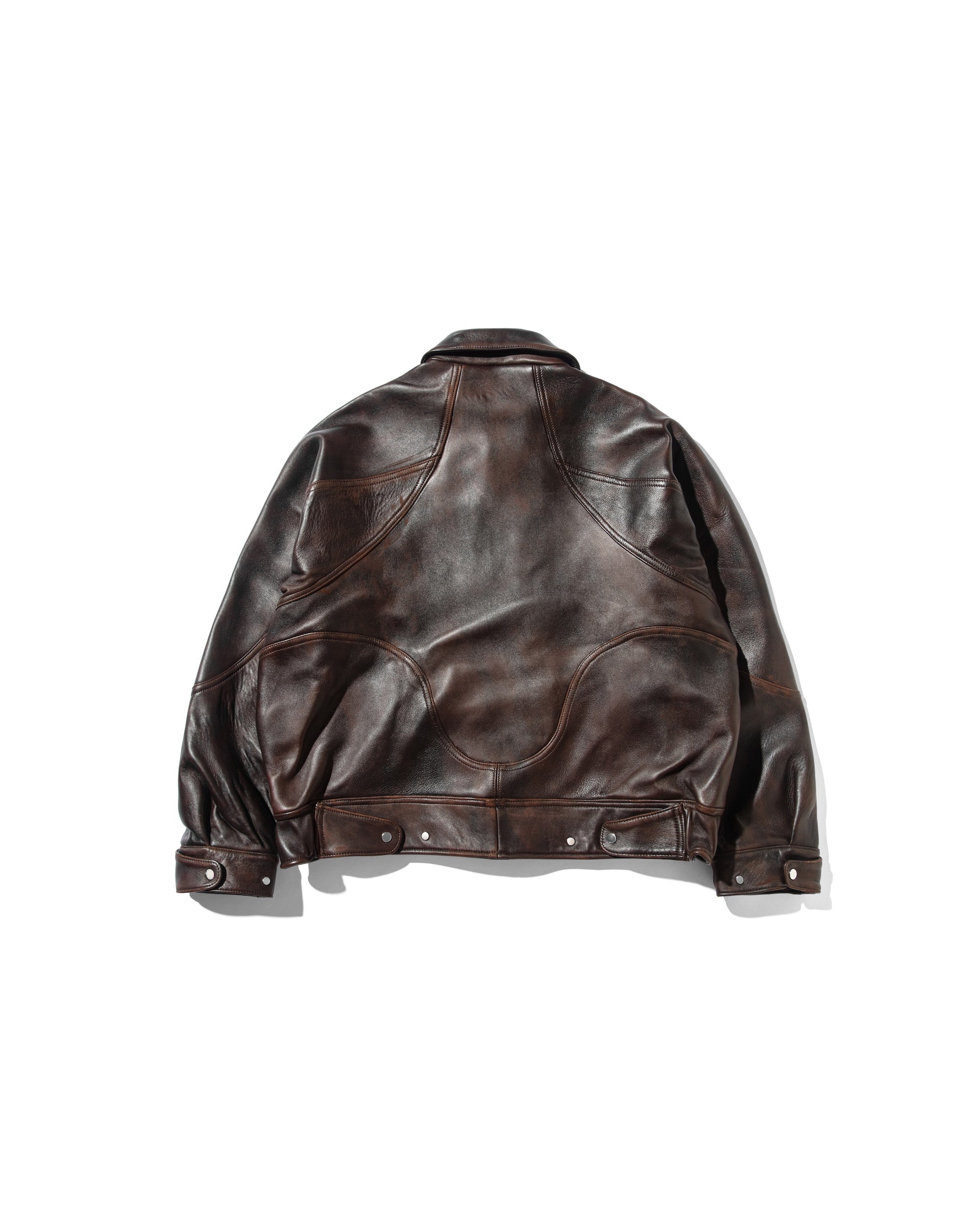 【1.4 SAT 20:00- IN STOCK】 VINTAGE LEATHER FUTURE JACKET