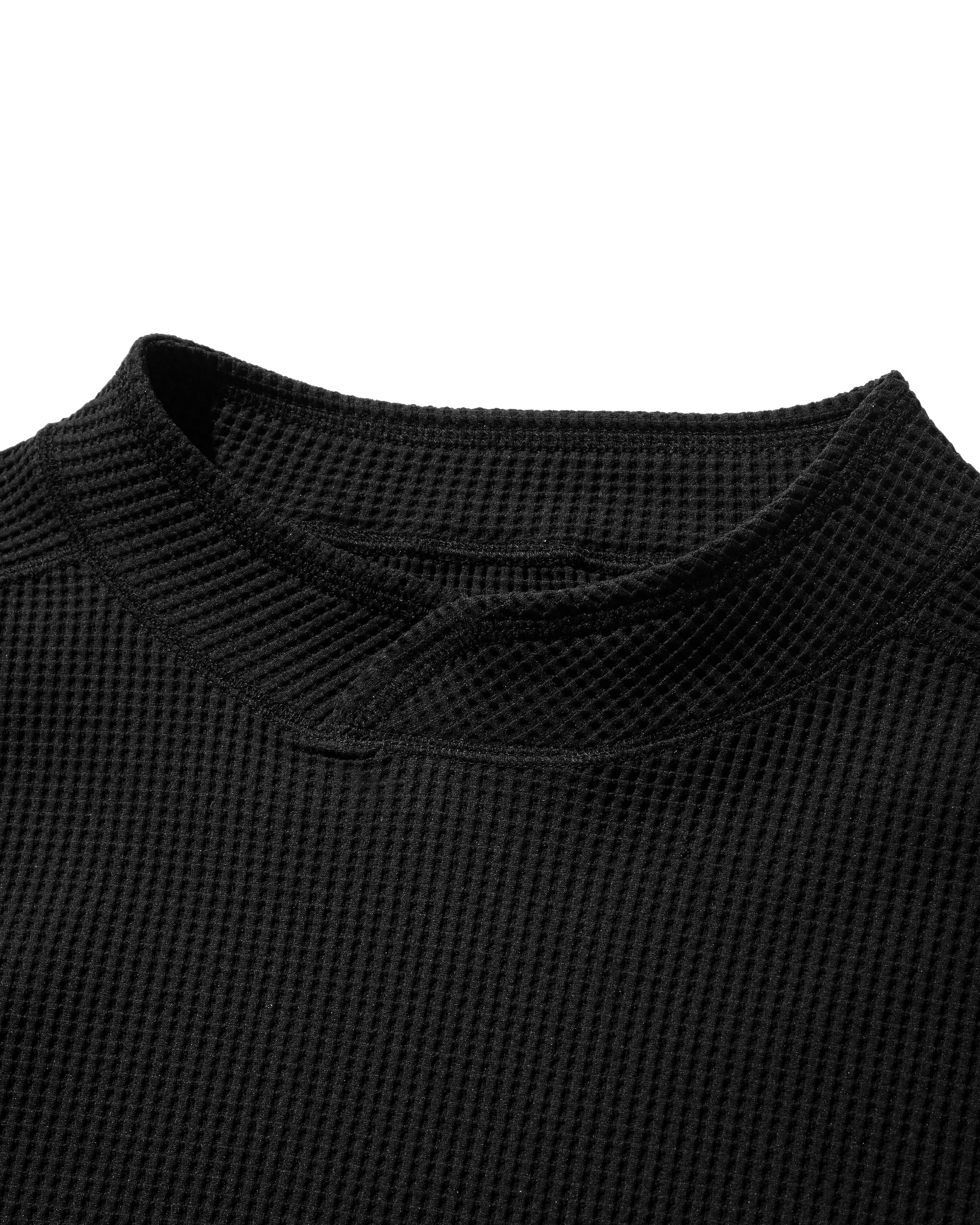 【3.5 WED 20:00- IN STOCK】CITY LIGHT THERMAL PULLOVER (BLACK)