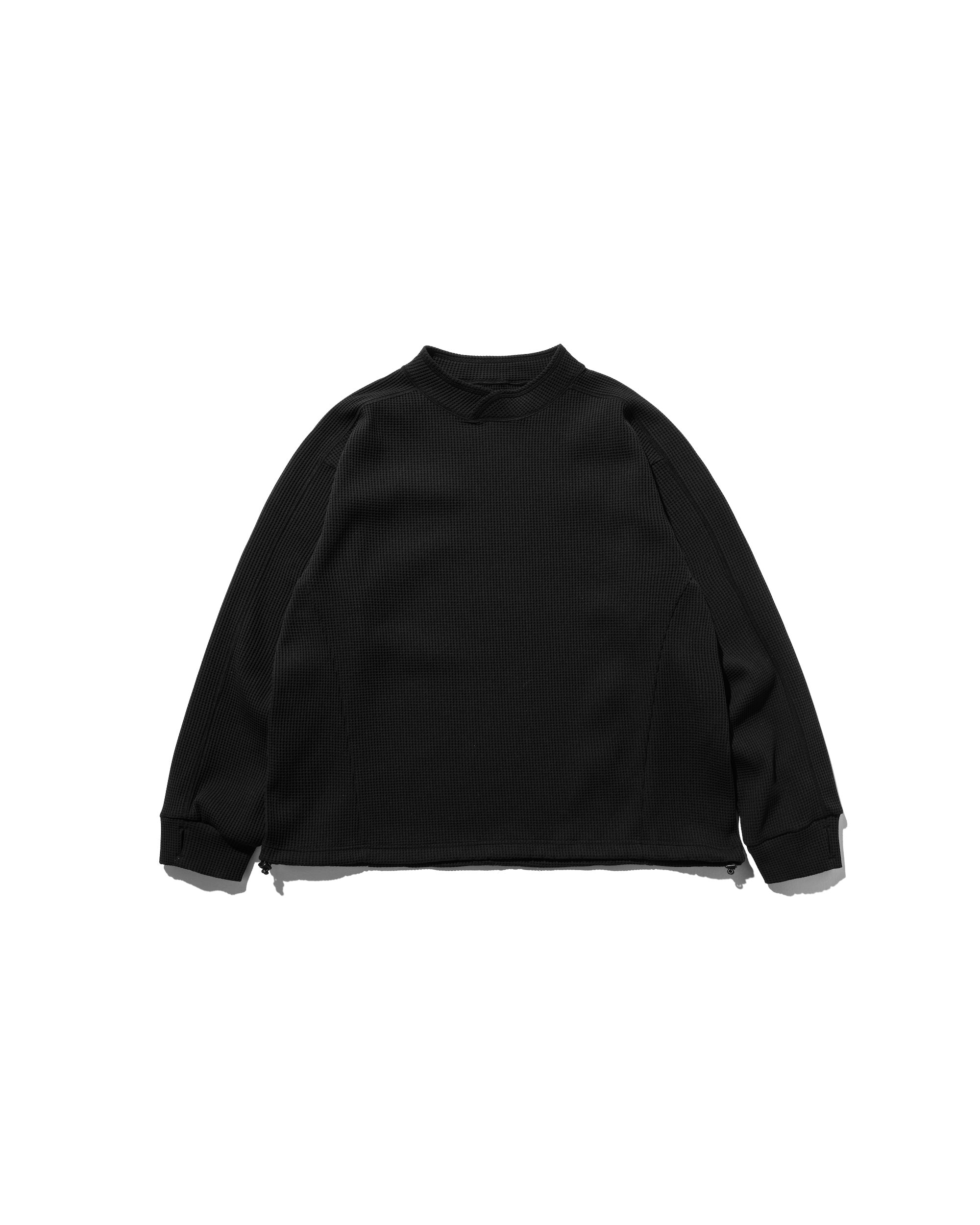 【3.5 WED 20:00- IN STOCK】CITY LIGHT THERMAL PULLOVER (BLACK)