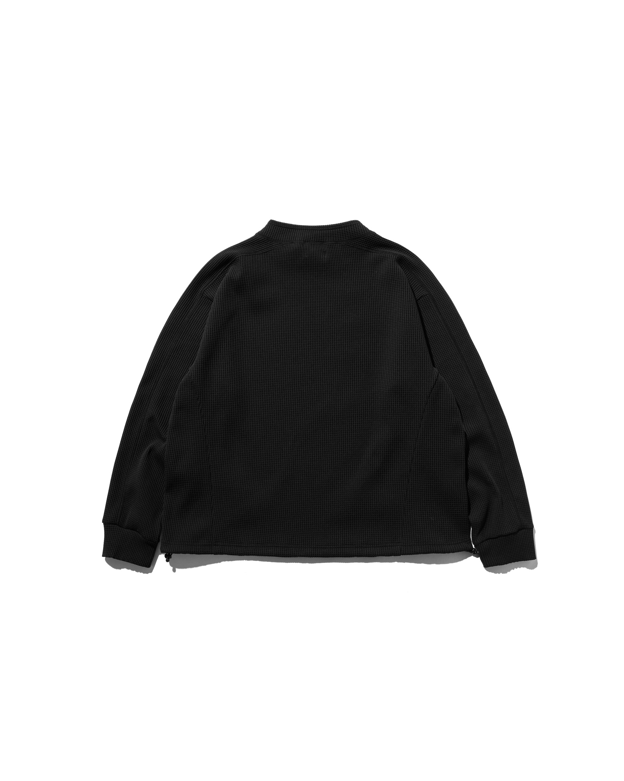 【3.5 WED 20:00- IN STOCK】CITY LIGHT THERMAL PULLOVER (BLACK)