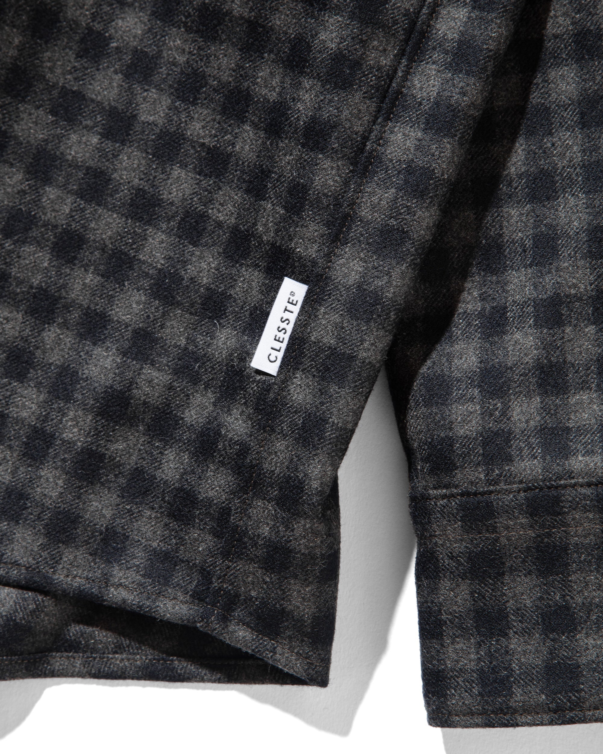 【10.17 THU 20:00- IN STOCK】LIGHT WOOL PLAID SHIRT