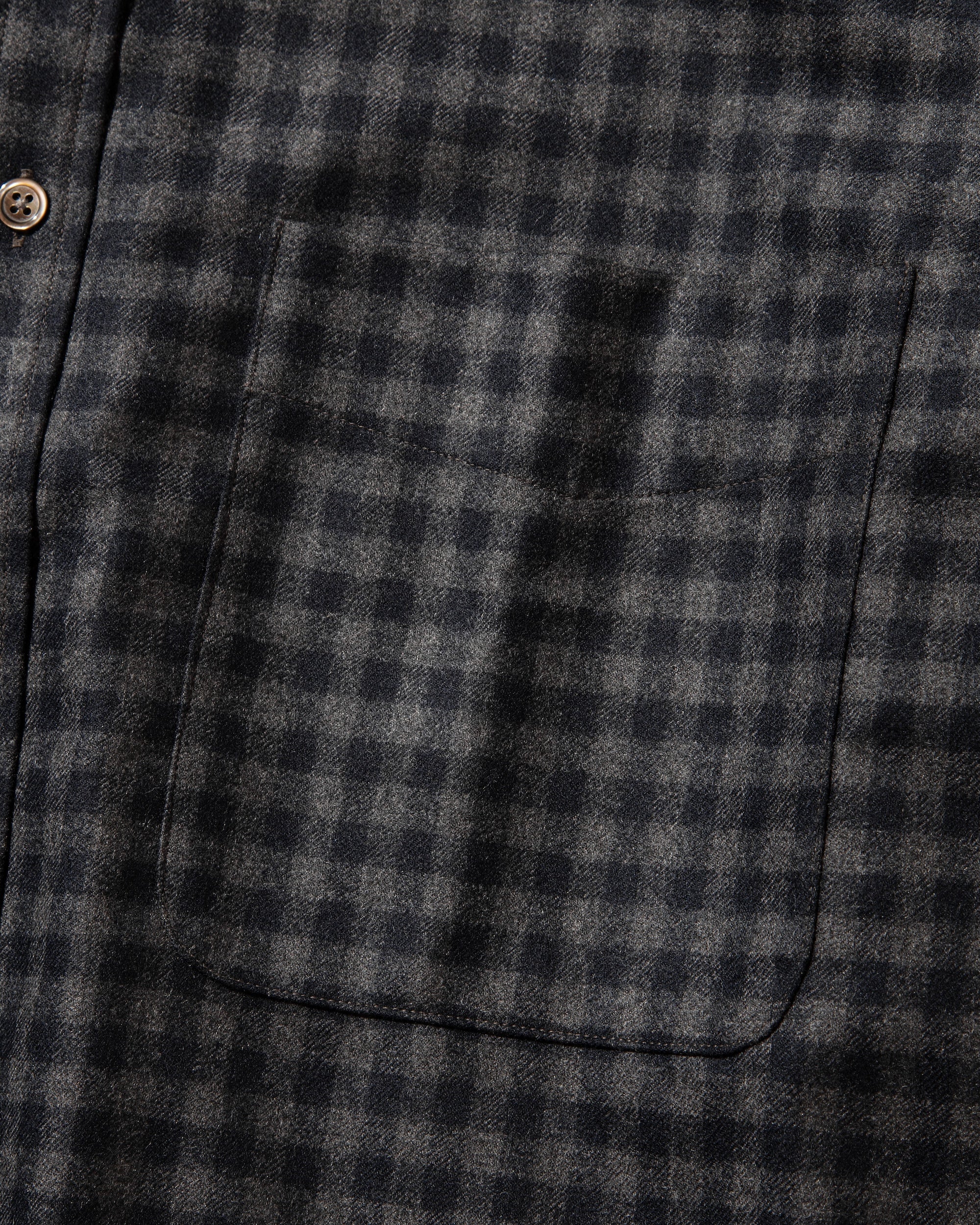 【10.17 THU 20:00- IN STOCK】LIGHT WOOL PLAID SHIRT