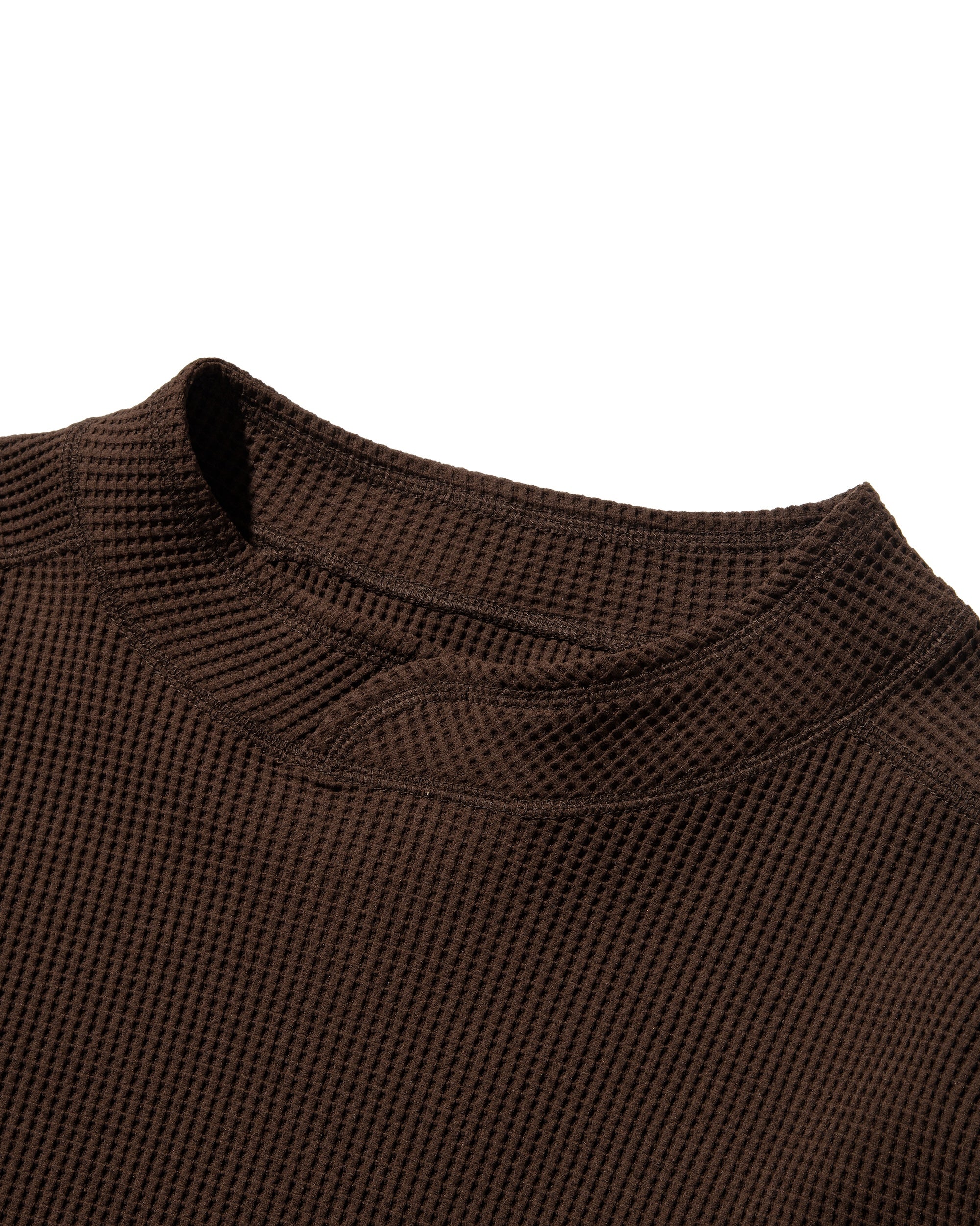 【3.5 WED 20:00- IN STOCK】CITY LIGHT THERMAL PULLOVER (BROWN)