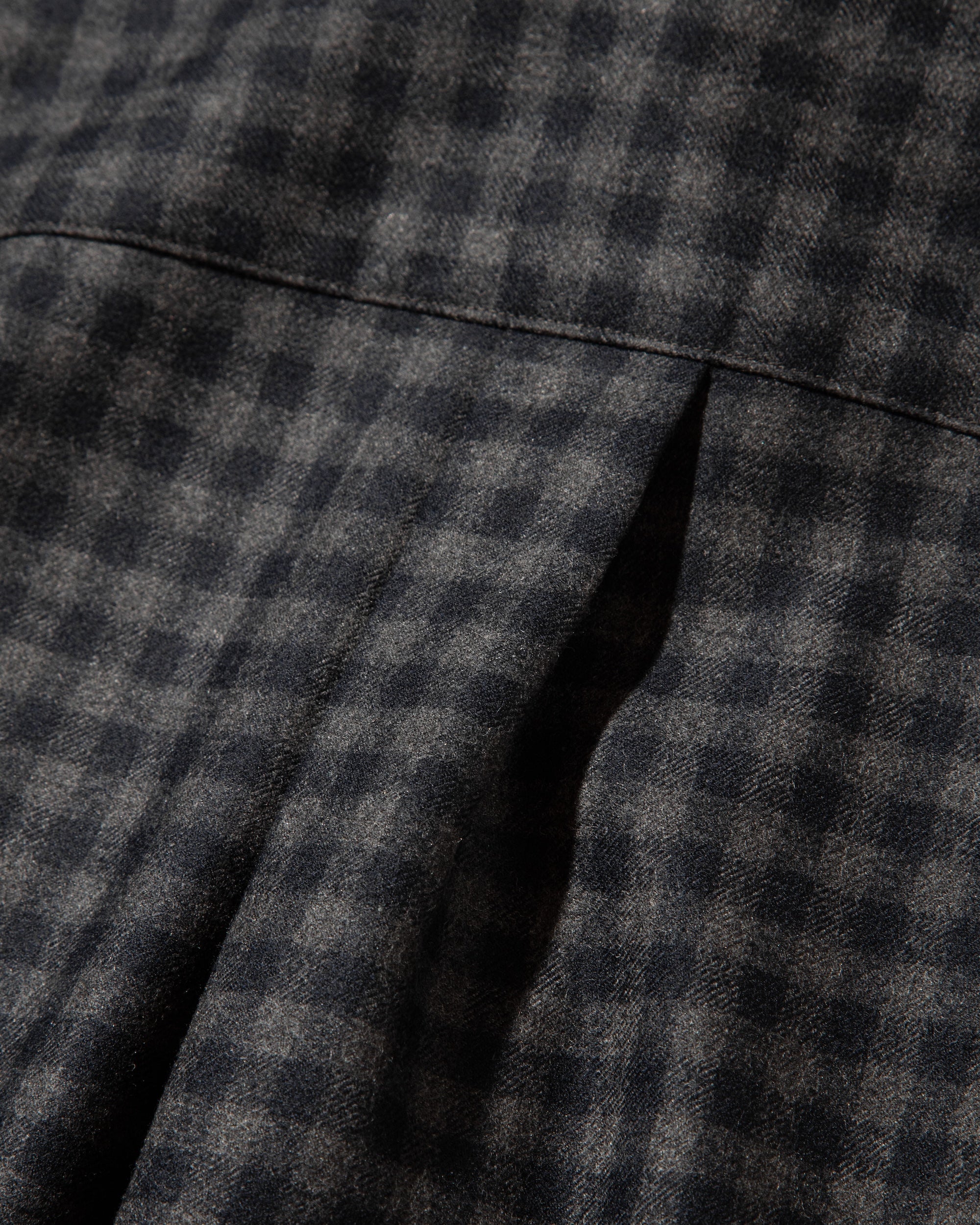 【10.17 THU 20:00- IN STOCK】LIGHT WOOL PLAID SHIRT