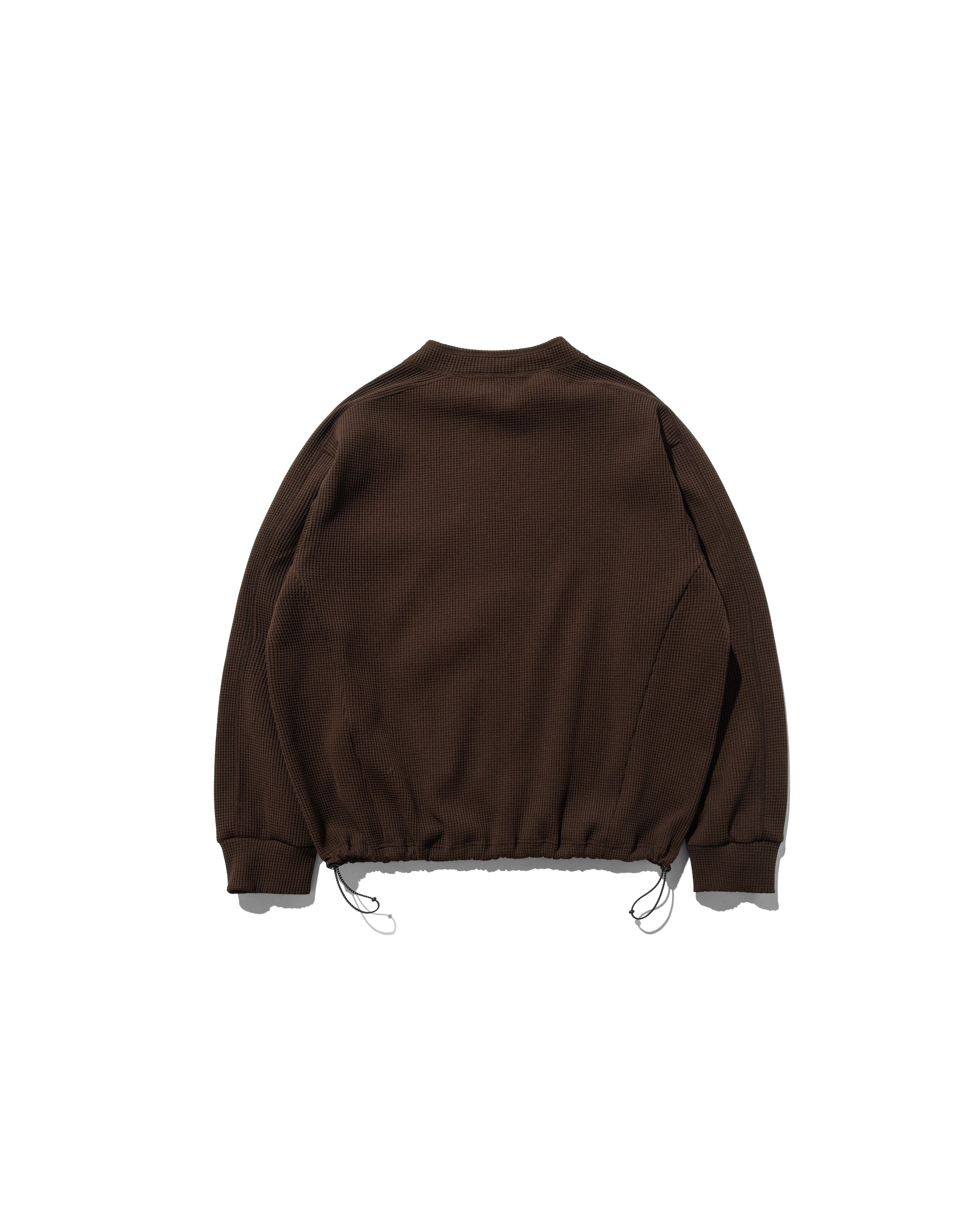 【3.5 WED 20:00- IN STOCK】CITY LIGHT THERMAL PULLOVER (BROWN)