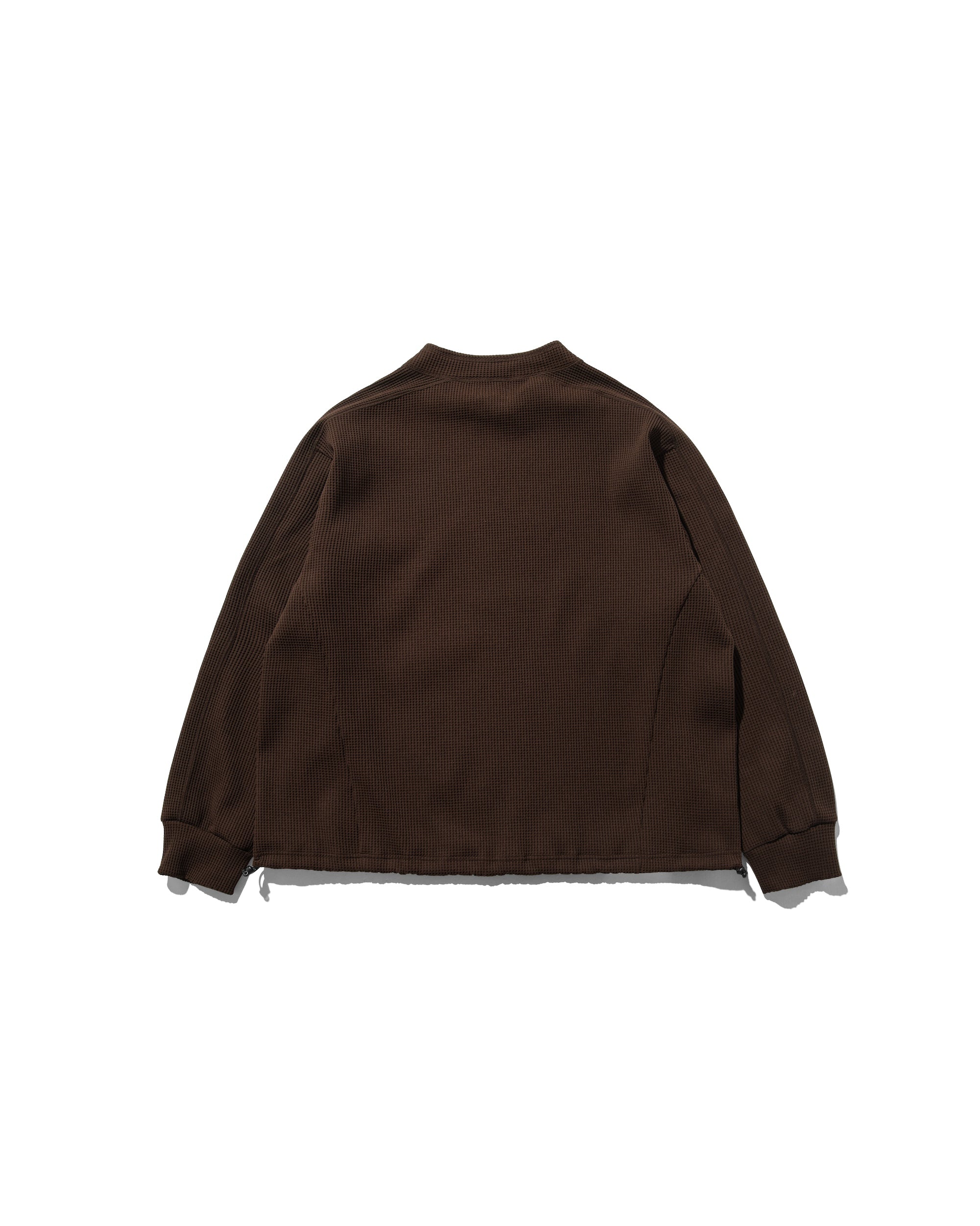 【3.5 WED 20:00- IN STOCK】CITY LIGHT THERMAL PULLOVER (BROWN)