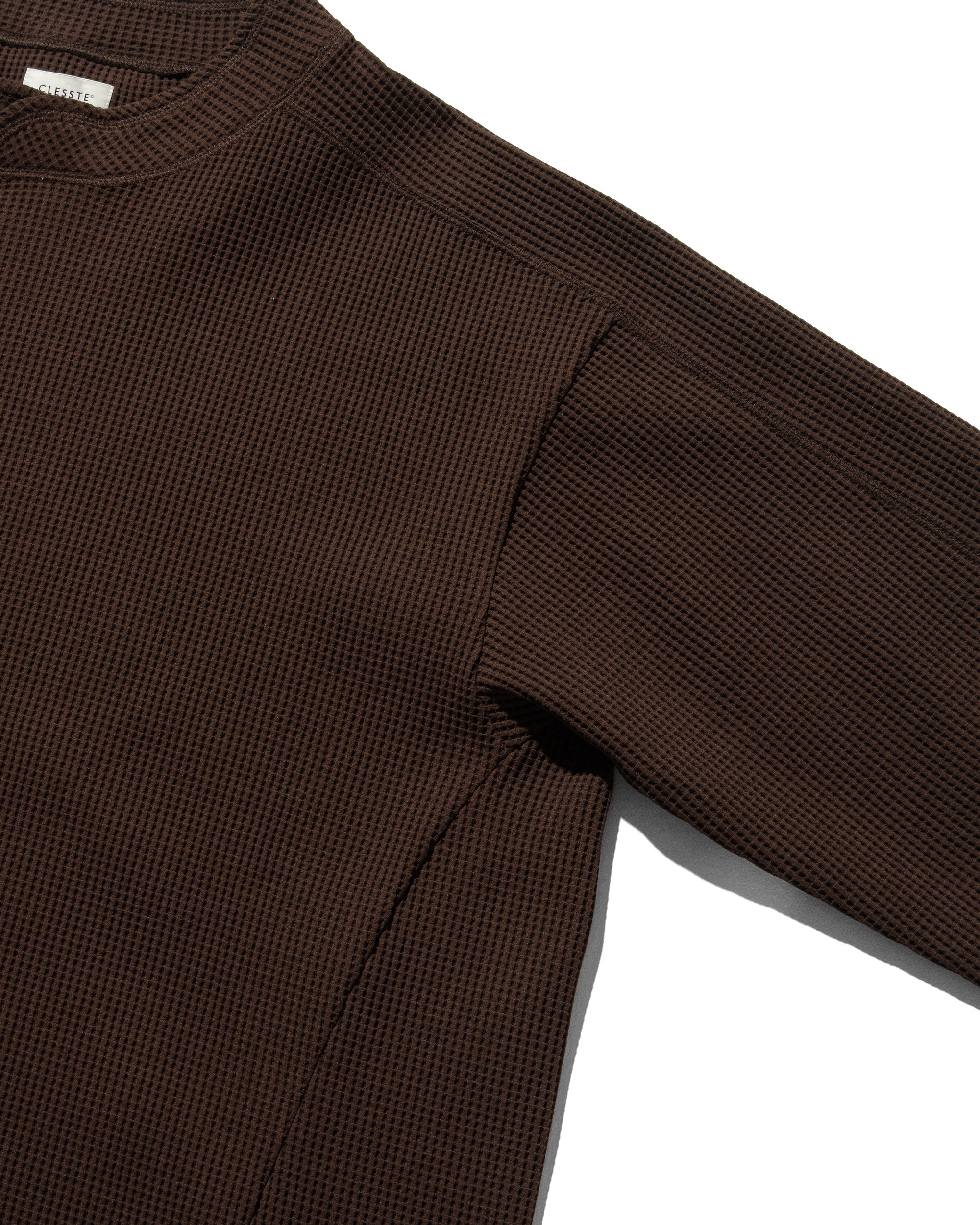 【3.5 WED 20:00- IN STOCK】CITY LIGHT THERMAL PULLOVER (BROWN)