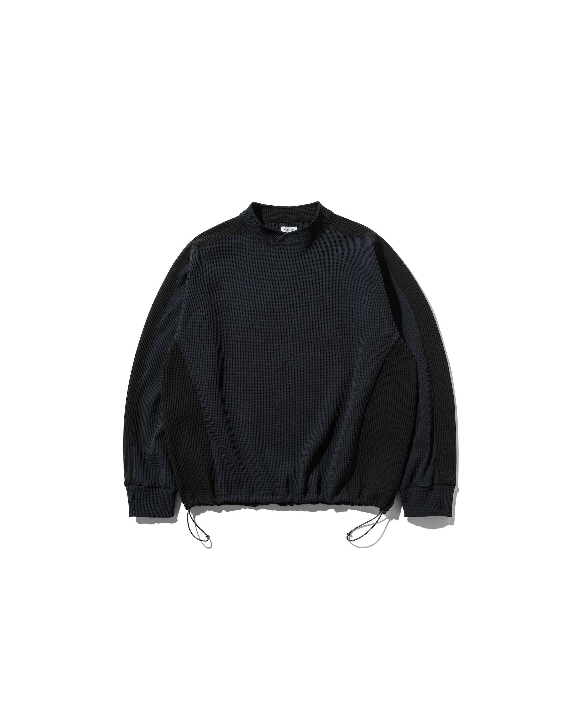 【3.5 WED 20:00- IN STOCK】CITY LIGHT THERMAL PULLOVER (NAVY×BLACK)