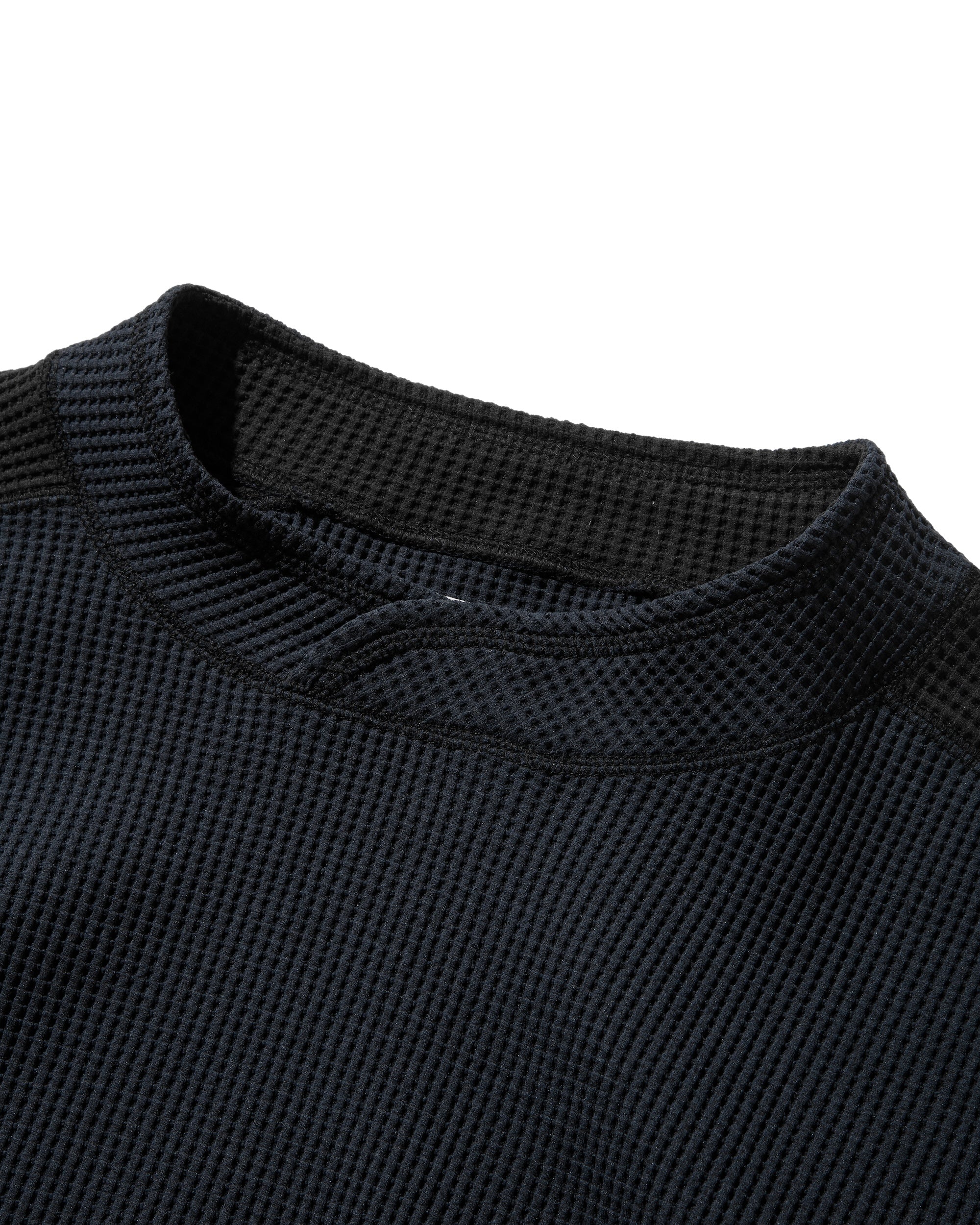 【3.5 WED 20:00- IN STOCK】CITY LIGHT THERMAL PULLOVER (NAVY×BLACK)