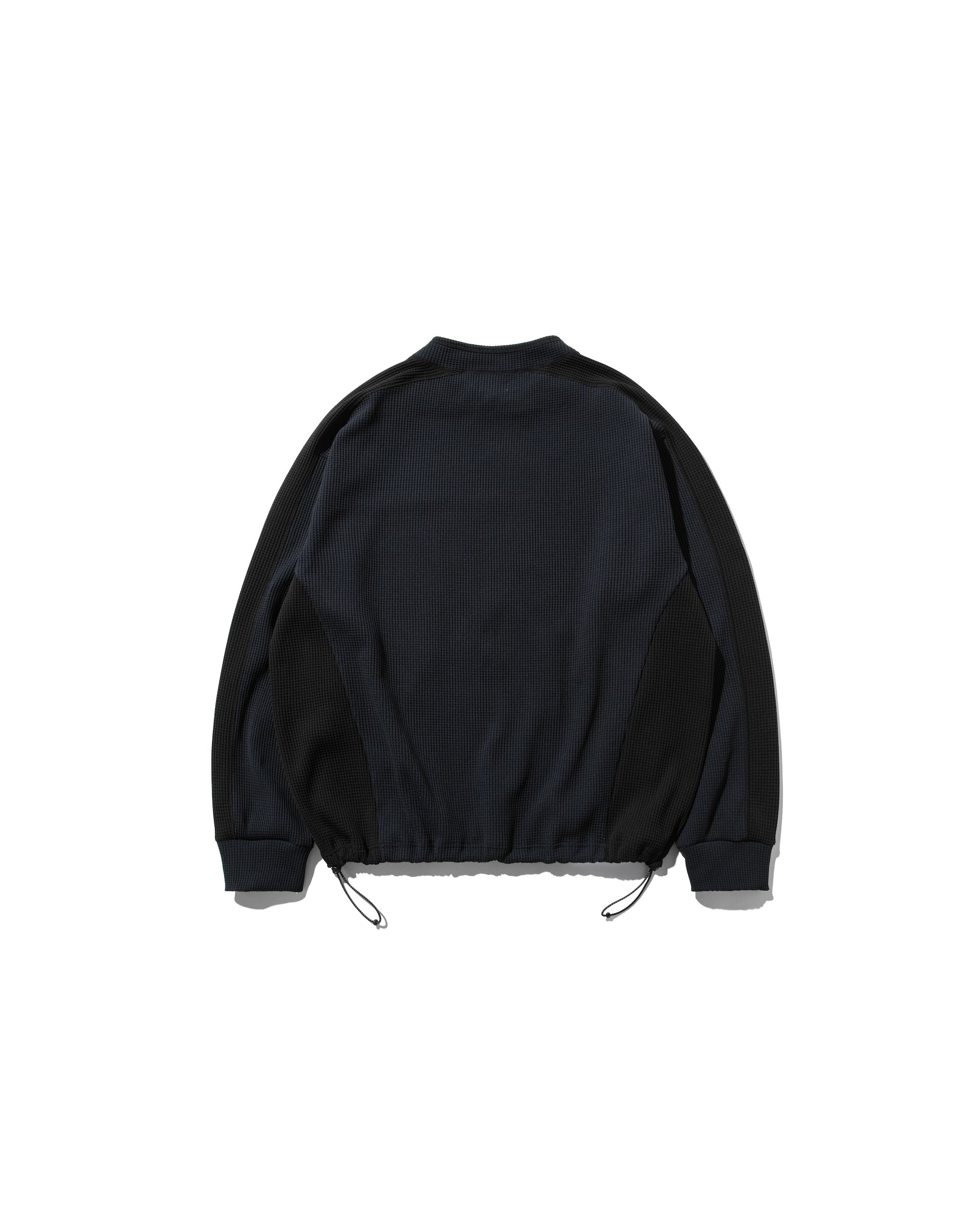 【3.5 WED 20:00- IN STOCK】CITY LIGHT THERMAL PULLOVER (NAVY×BLACK)