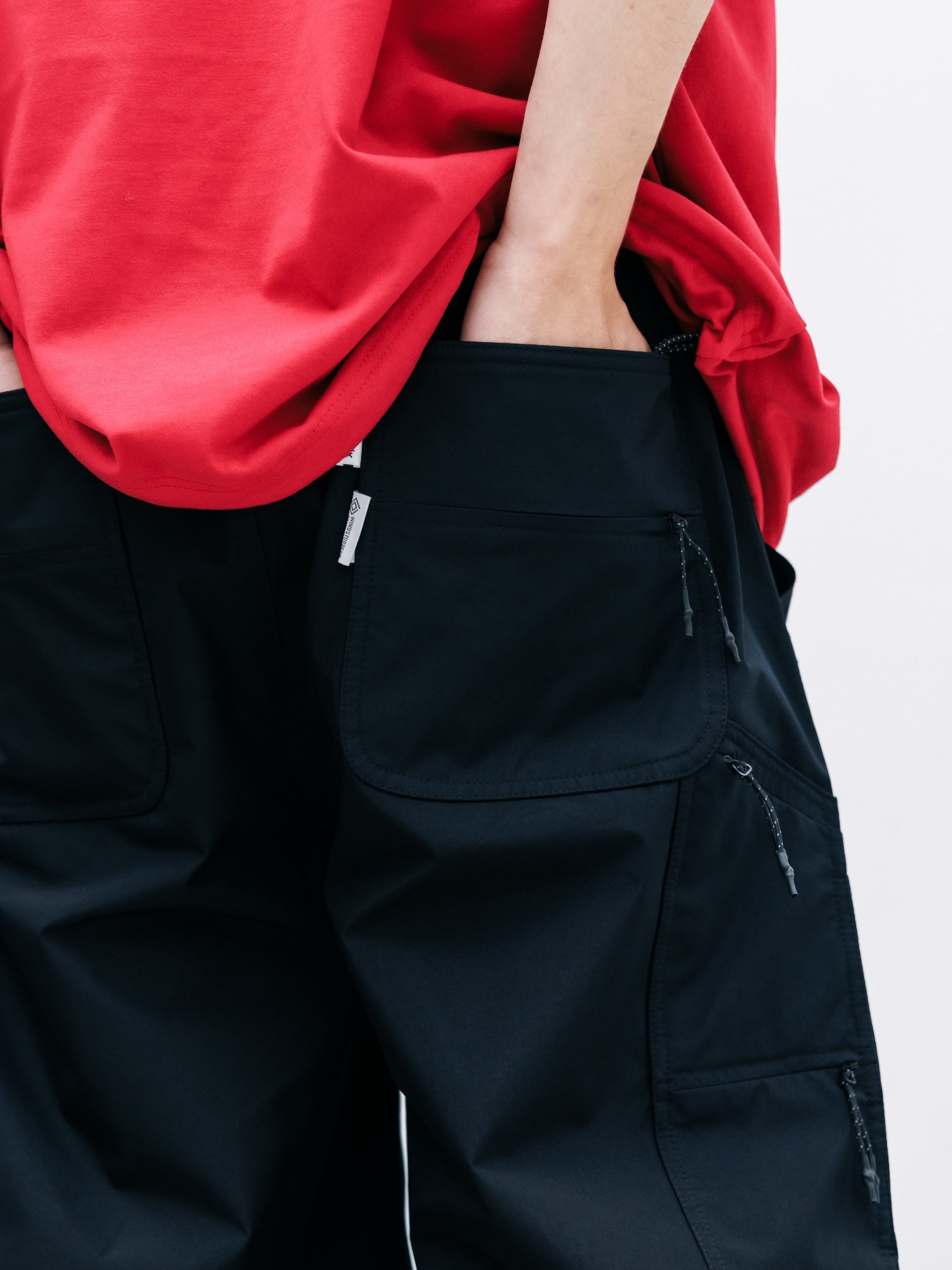 【7.22 WED 20:00- IN STOCK】+phenix WINDSTOPPER® by GORE-TEX LABS CITY DOUBLE KNEE WORKER HALF PANTS (BLACK)