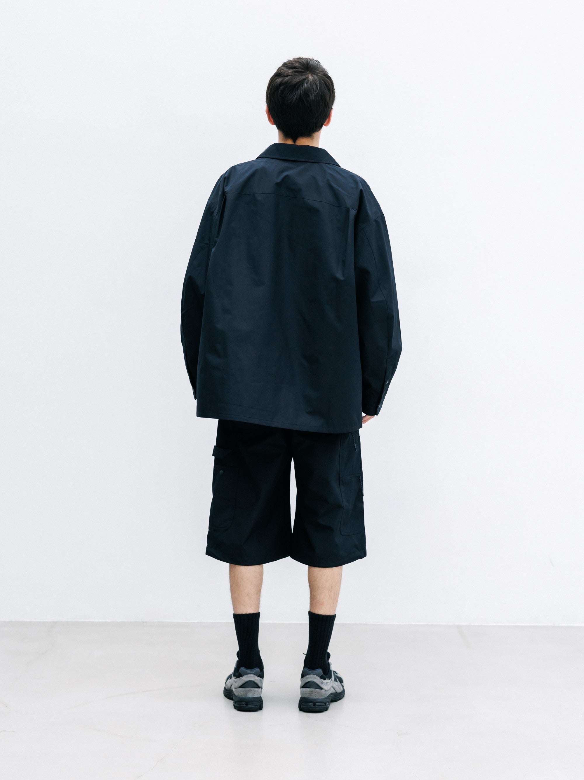 【8.8 SAT 20:00- IN STOCK】+phenix WINDSTOPPER® by GORE-TEX LABS CITY UNIFORM ZIPUP L/S SHIRT (BLACK)