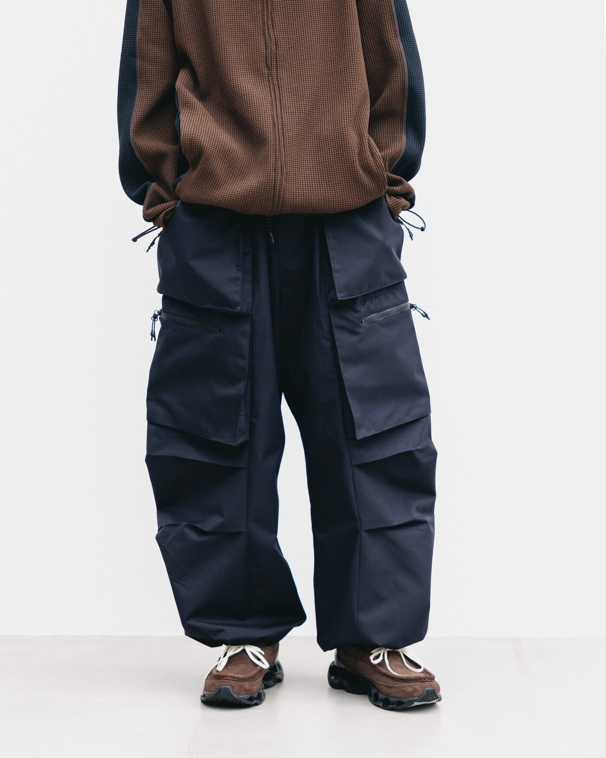 +phenix WINDSTOPPER® by GORE-TEX LABS TWILL CITY MILITARY CURVE PANTS (BLACK)