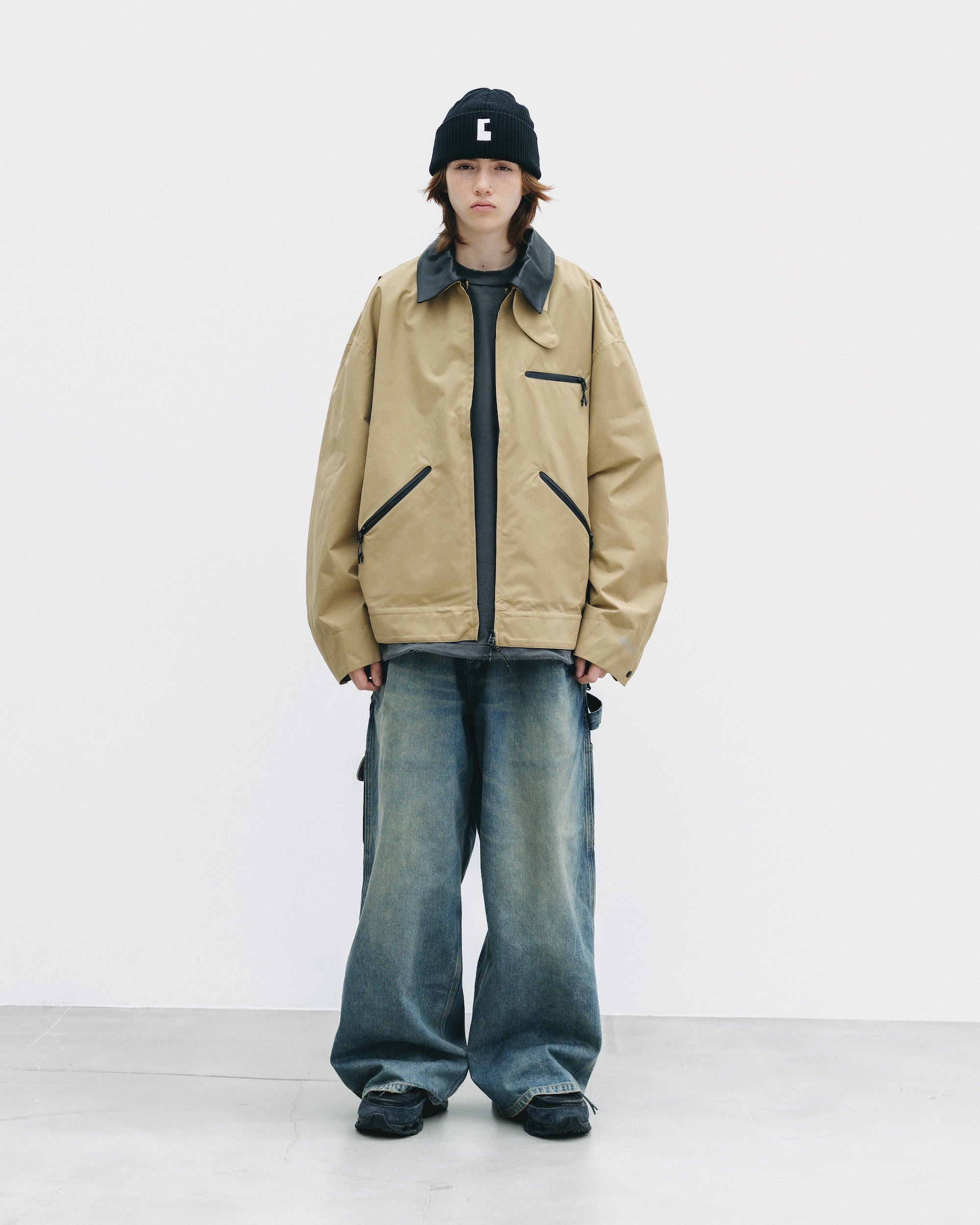 【11.5 WED 20:00- IN STOCK】VINTAGE DYED SELVEDGE DENIM WORKER PANTS (VINTAGE INDIGO)