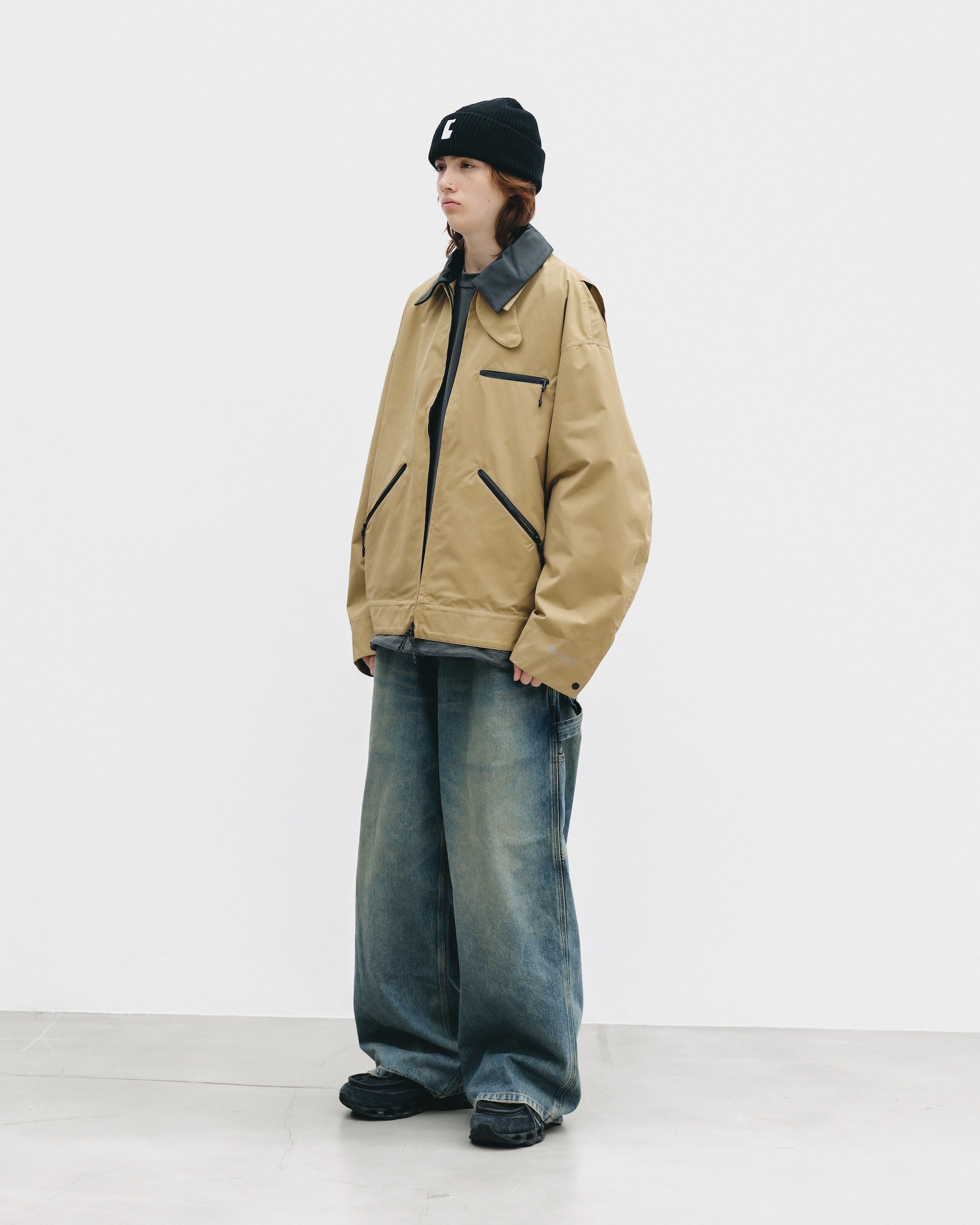 【9.24 WED 20:00- IN STOCK】+phenix WINDSTOPPER® by GORE-TEX LABS TWILL CITY WORKER JACKET (CARAMEL BEIGE)