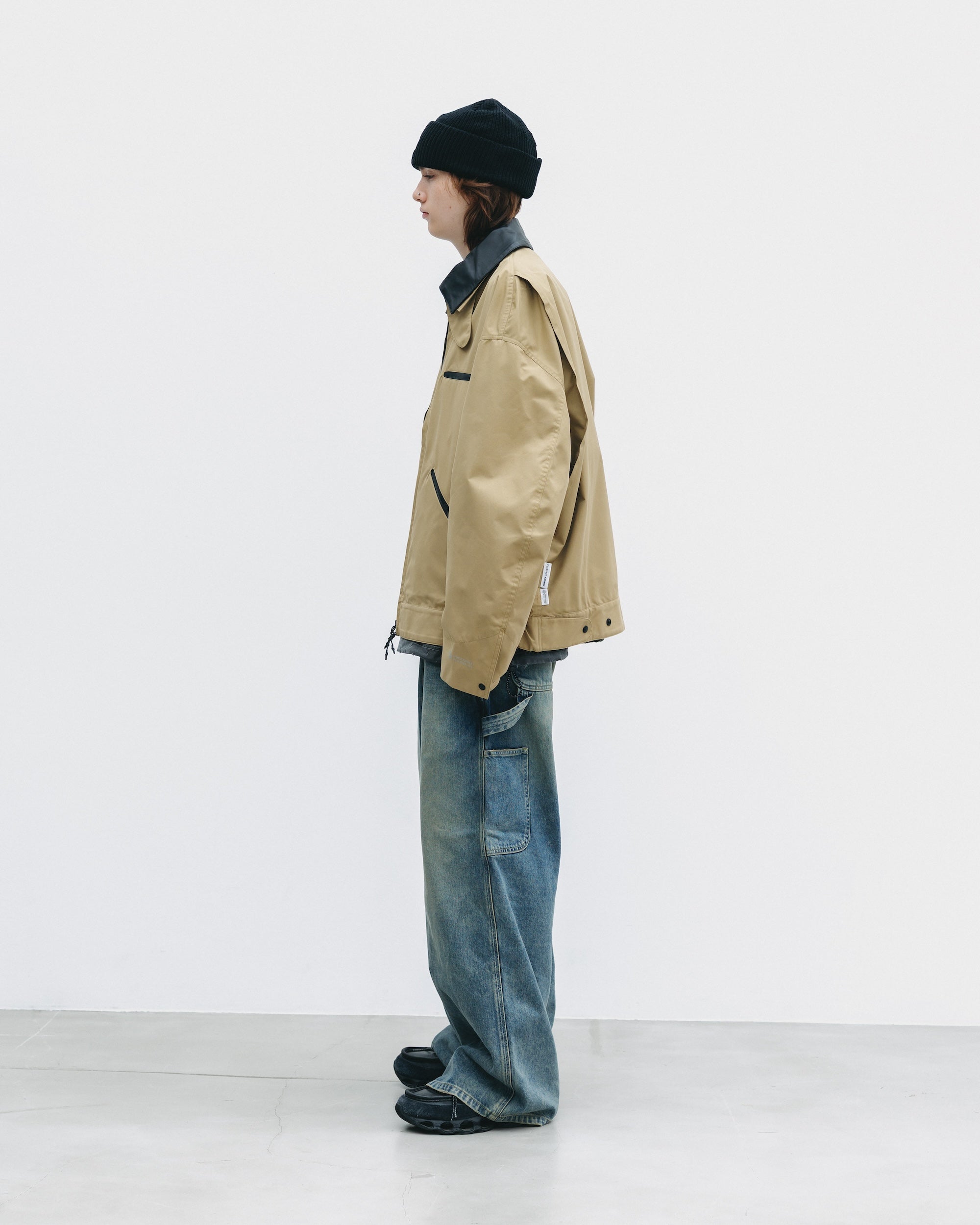 【11.5 WED 20:00- IN STOCK】VINTAGE DYED SELVEDGE DENIM WORKER PANTS (VINTAGE INDIGO)