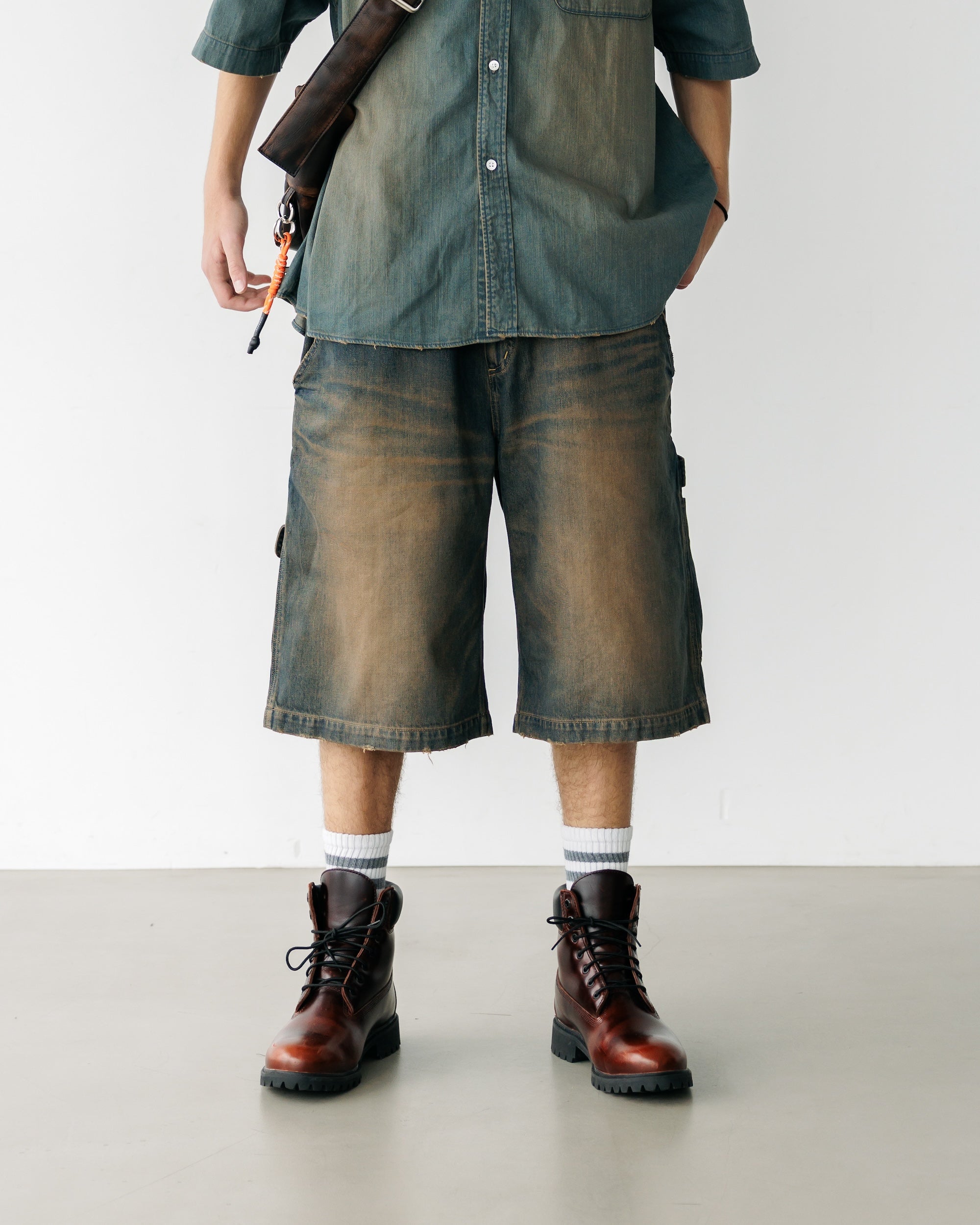 7.12 SAT 20:00- IN STOCK】VINTAGE DYED SELVEDGE DENIM WORKER