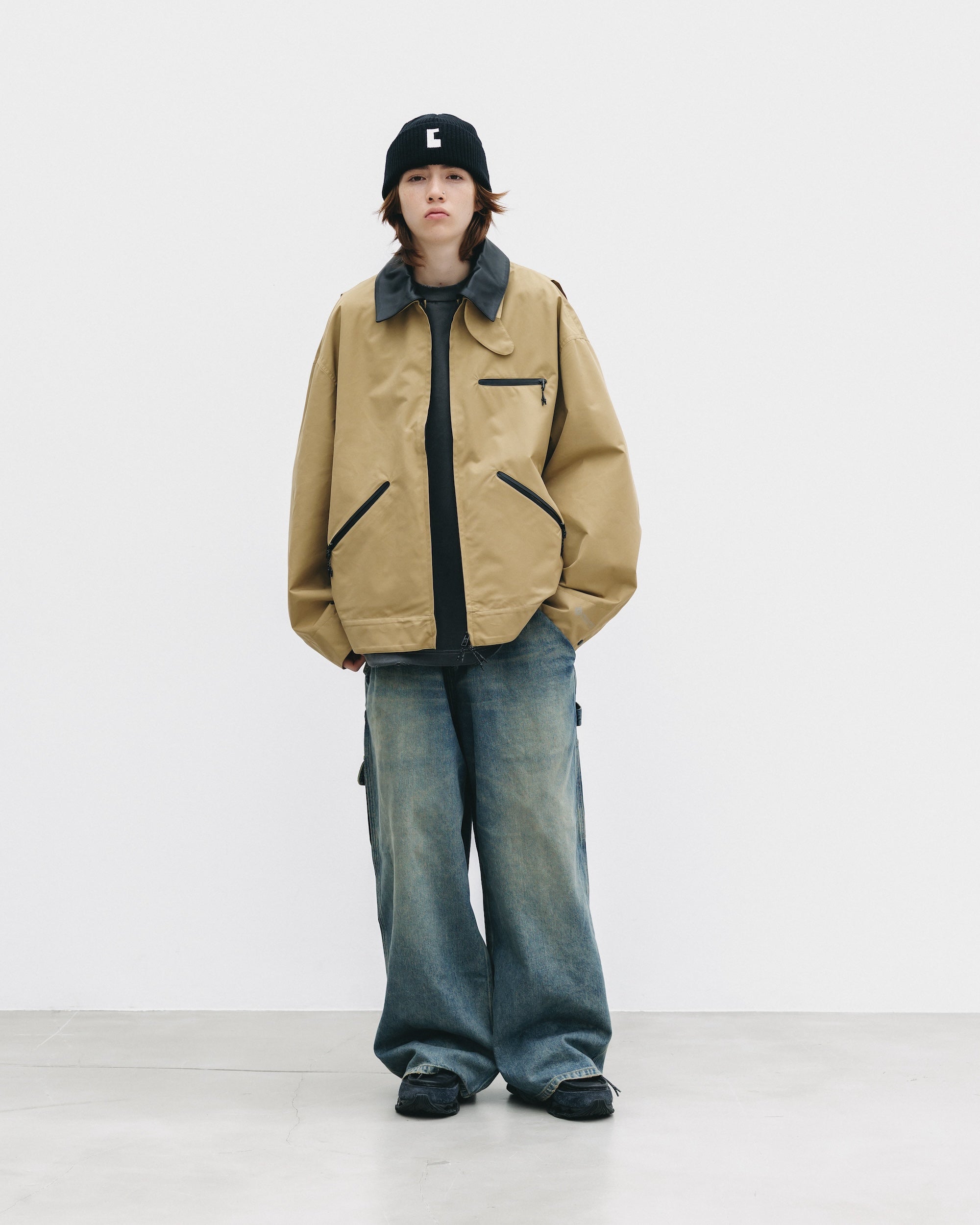 【9.24 WED 20:00- IN STOCK】+phenix WINDSTOPPER® by GORE-TEX LABS TWILL CITY WORKER JACKET (CARAMEL BEIGE)