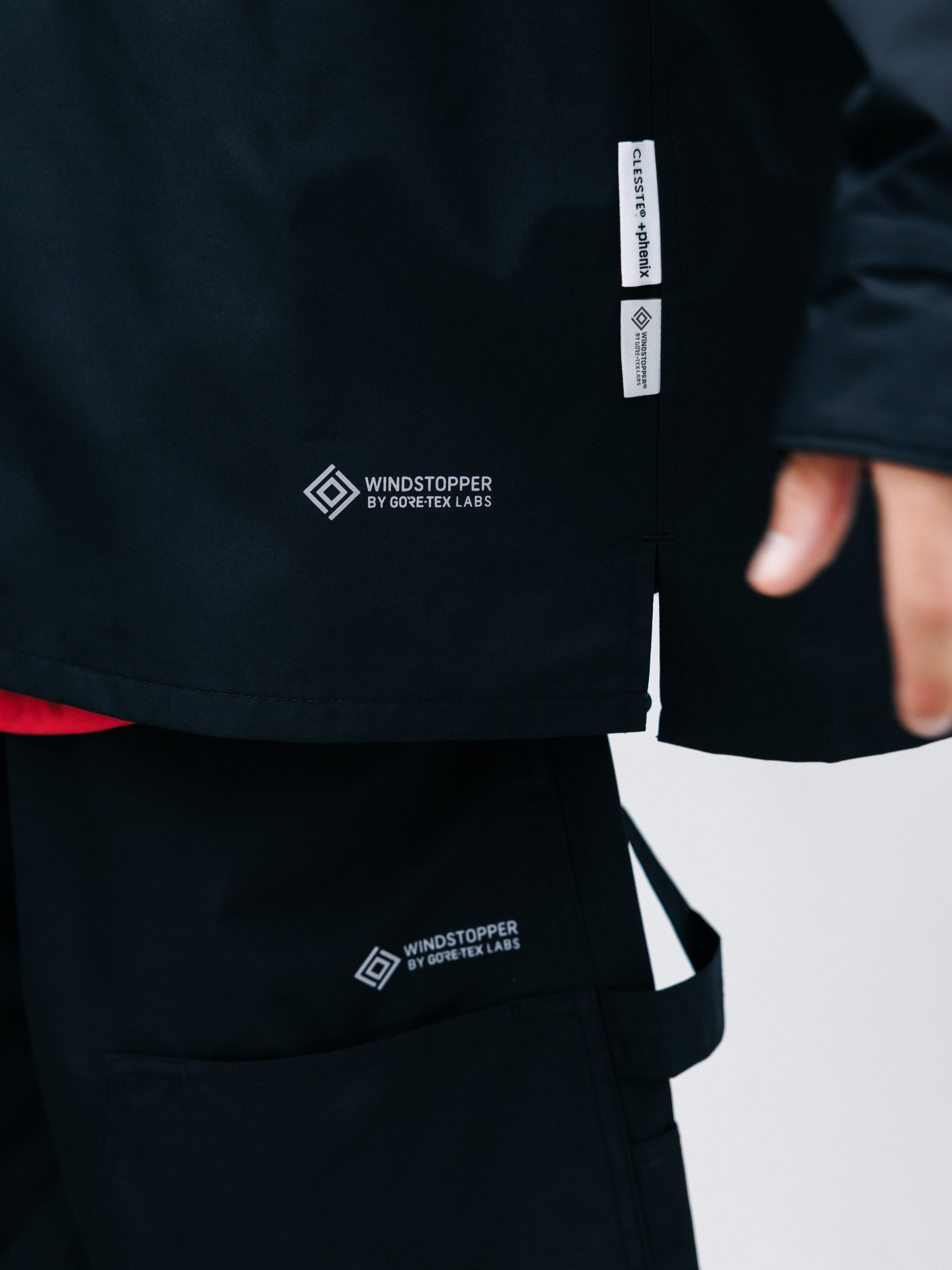 【8.8 SAT 20:00- IN STOCK】+phenix WINDSTOPPER® by GORE-TEX LABS CITY UNIFORM ZIPUP L/S SHIRT (BLACK)