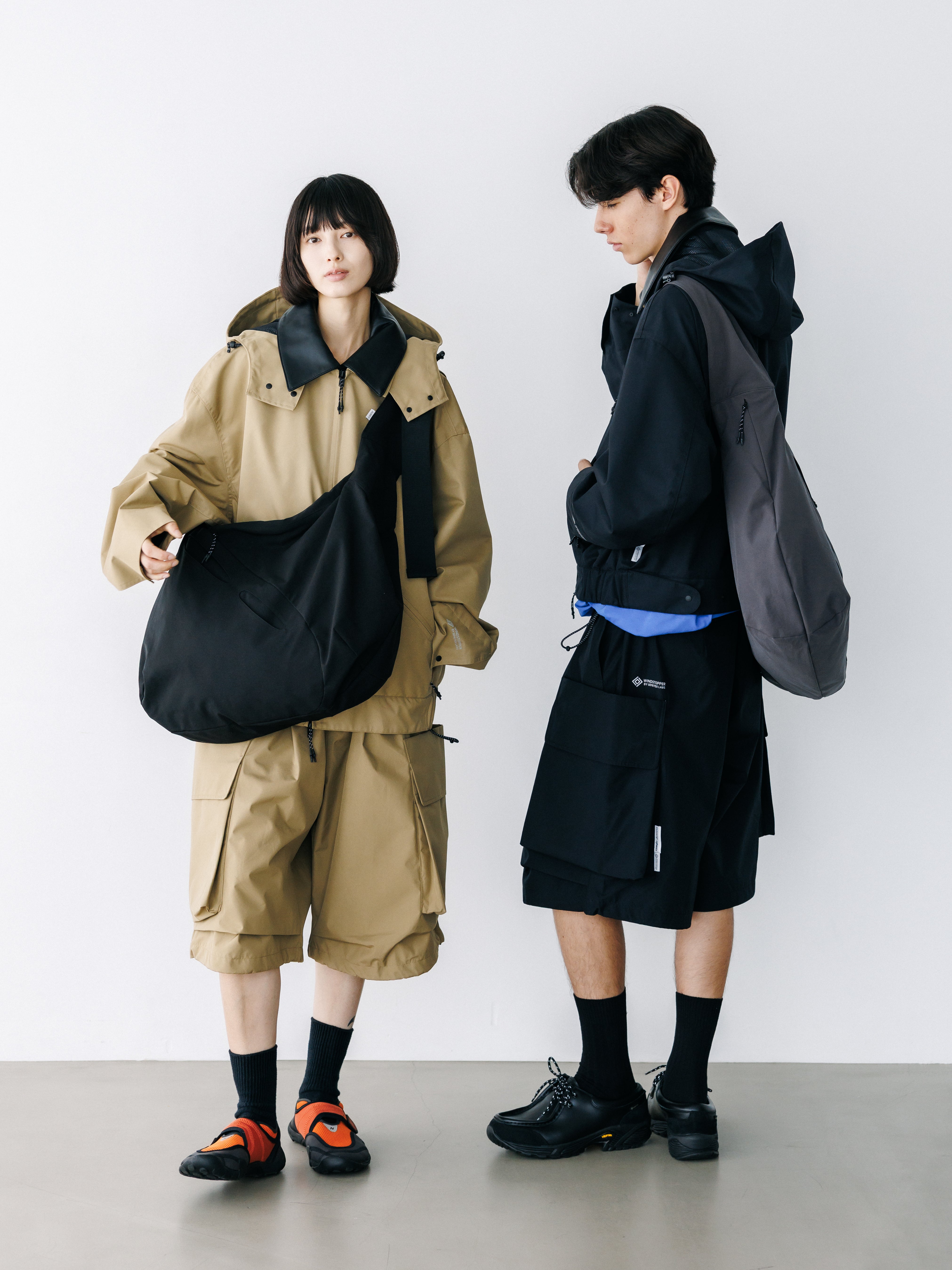 25-26 MAHF Lサイズ チャコールグレー SOFT SHELL FUTURE BAG (GRAY)