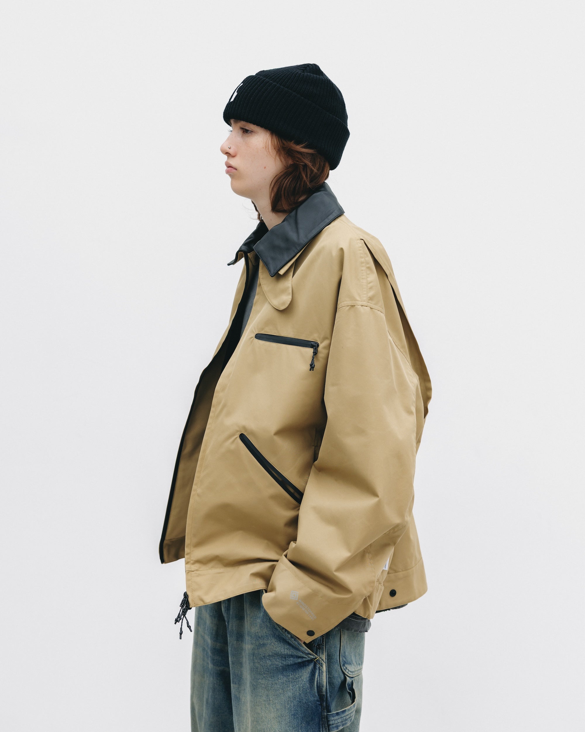 【9.24 WED 20:00- IN STOCK】+phenix WINDSTOPPER® by GORE-TEX LABS TWILL CITY WORKER JACKET (CARAMEL BEIGE)