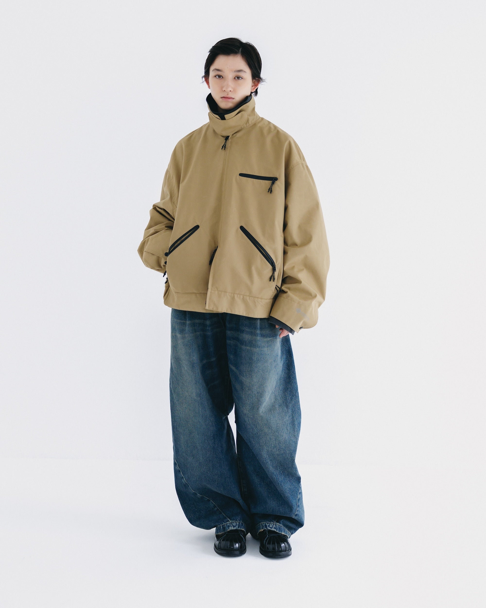 【9.24 WED 20:00- IN STOCK】+phenix WINDSTOPPER® by GORE-TEX LABS TWILL CITY WORKER JACKET (CARAMEL BEIGE)