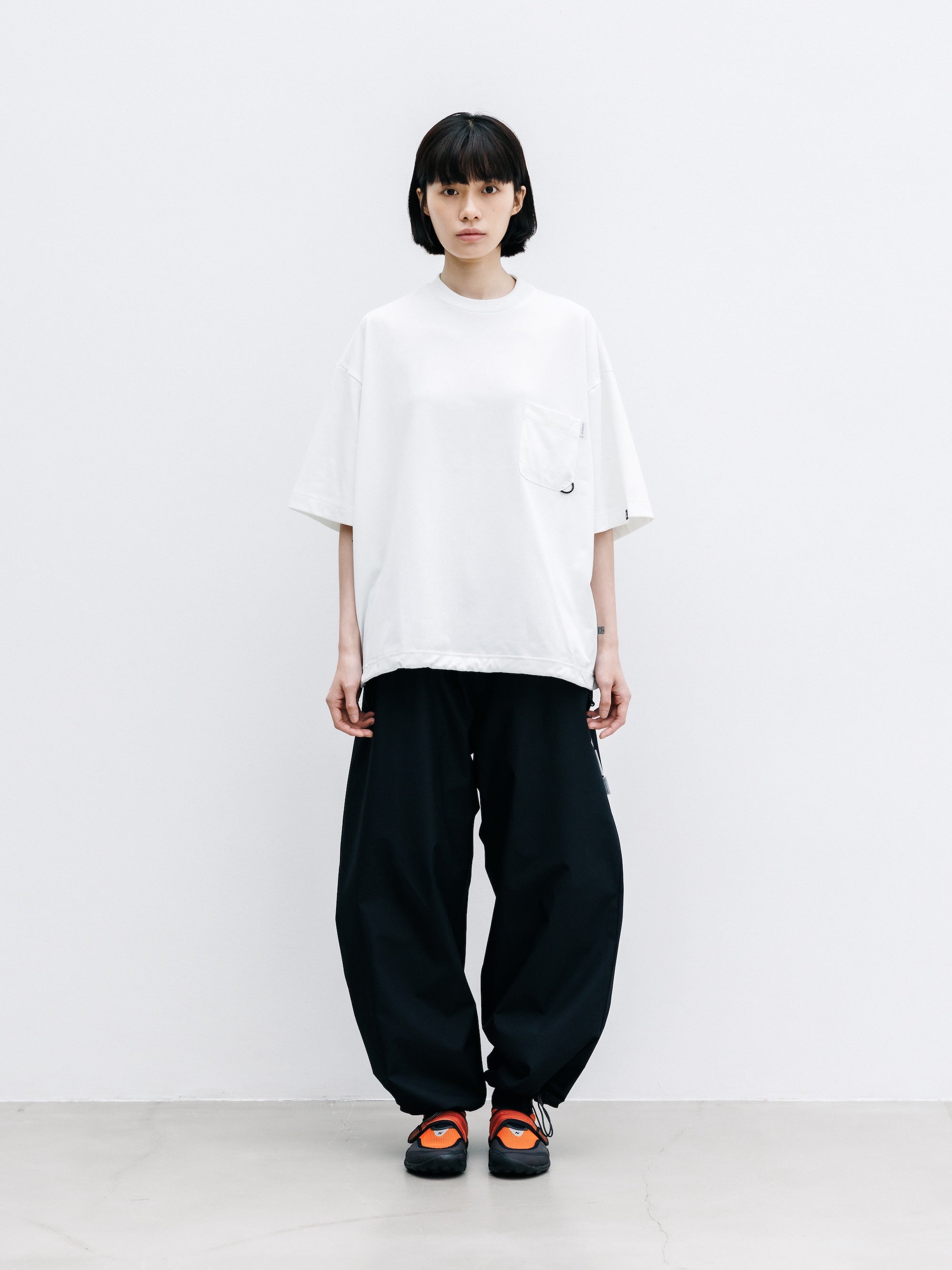 【8.8 SAT 20:00- IN STOCK】+phenix WINDSTOPPER® by GORE-TEX LABS CITY UNIFORM VENTILATION PANTS (BLACK×WHITE)
