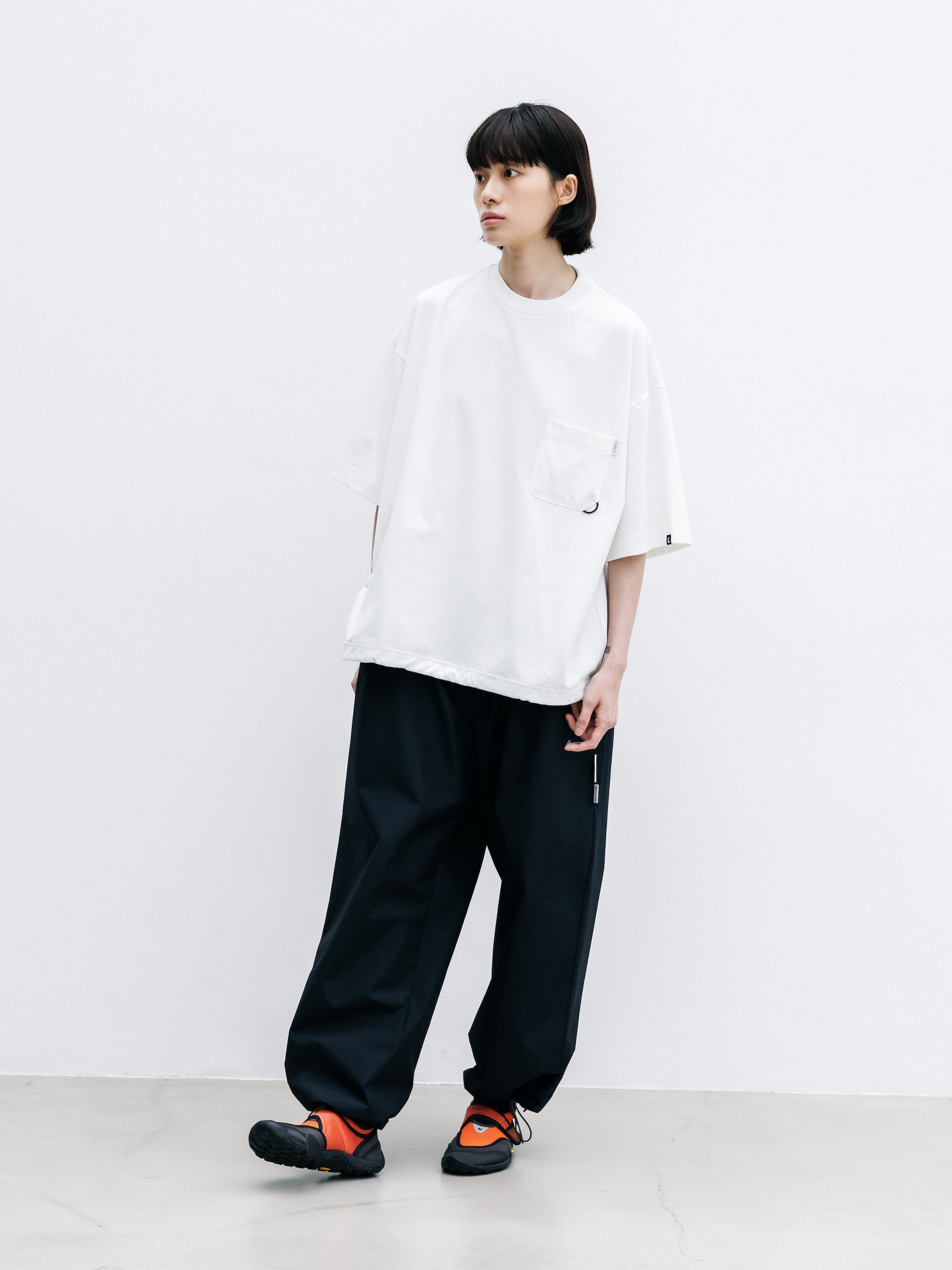 【8.8 SAT 20:00- IN STOCK】+phenix WINDSTOPPER® by GORE-TEX LABS CITY UNIFORM VENTILATION PANTS (BLACK×WHITE)