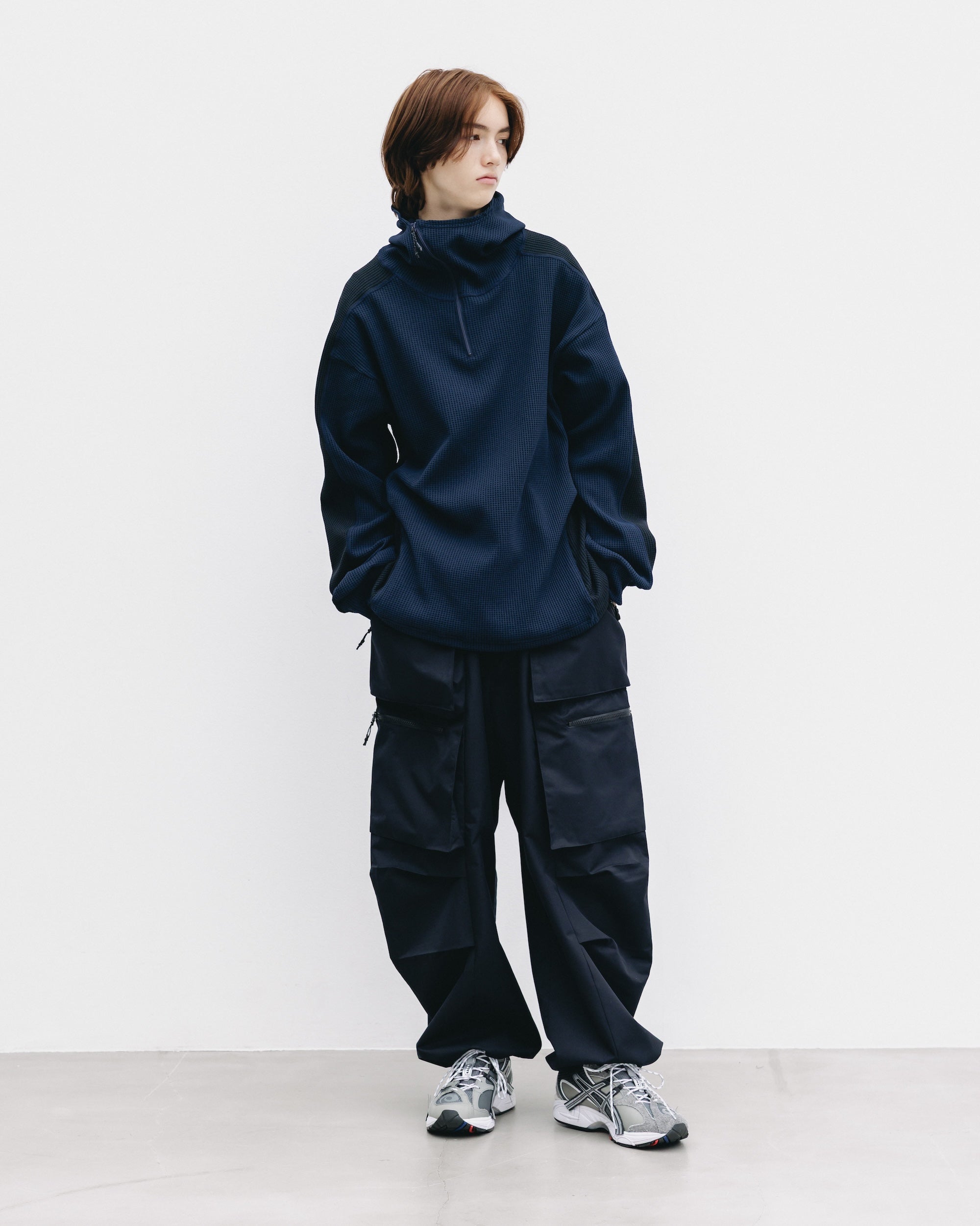 +phenix WINDSTOPPER® by GORE-TEX LABS TWILL CITY MILITARY CURVE PANTS (BLACK)