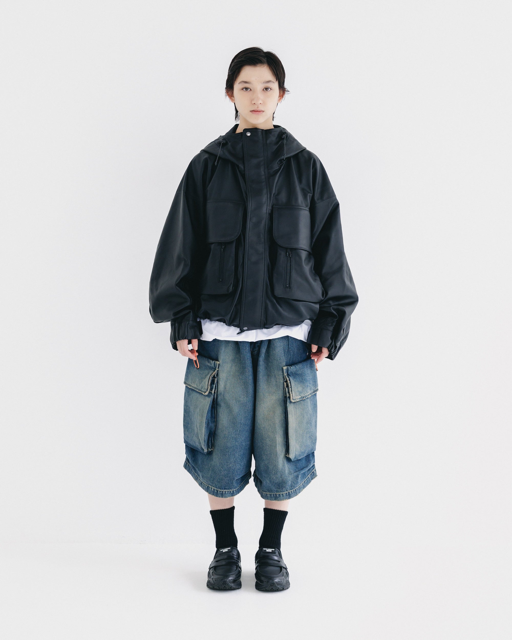 【10.4 SAT 20:00- IN STOCK】+phenix WINDSTOPPER® by GORE-TEX LABS LEATHER CITY WADING JACKET